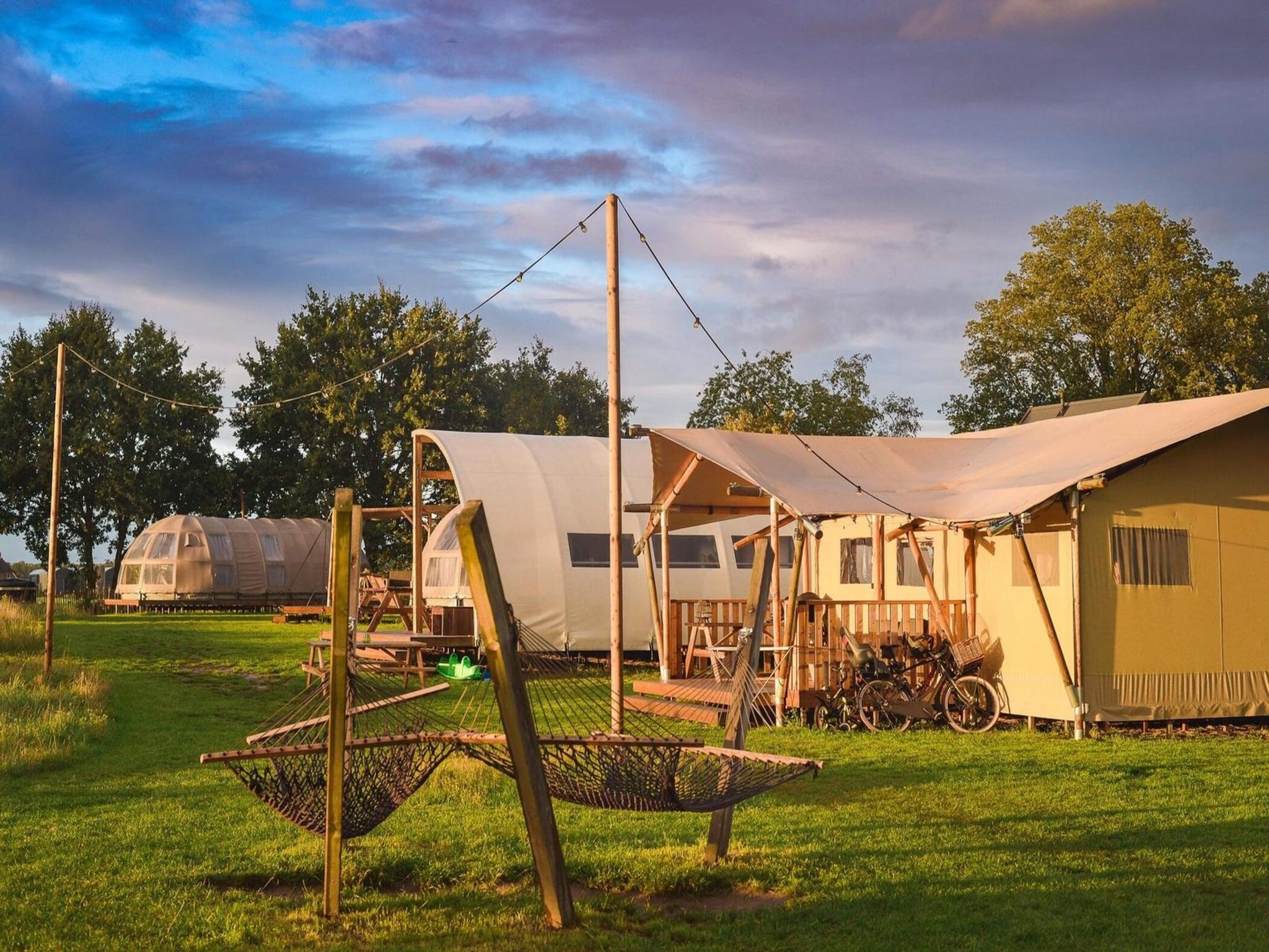 Group accommodation (6x luxury glamping tent) I 32 people in Zuna - Foto 17 van 19