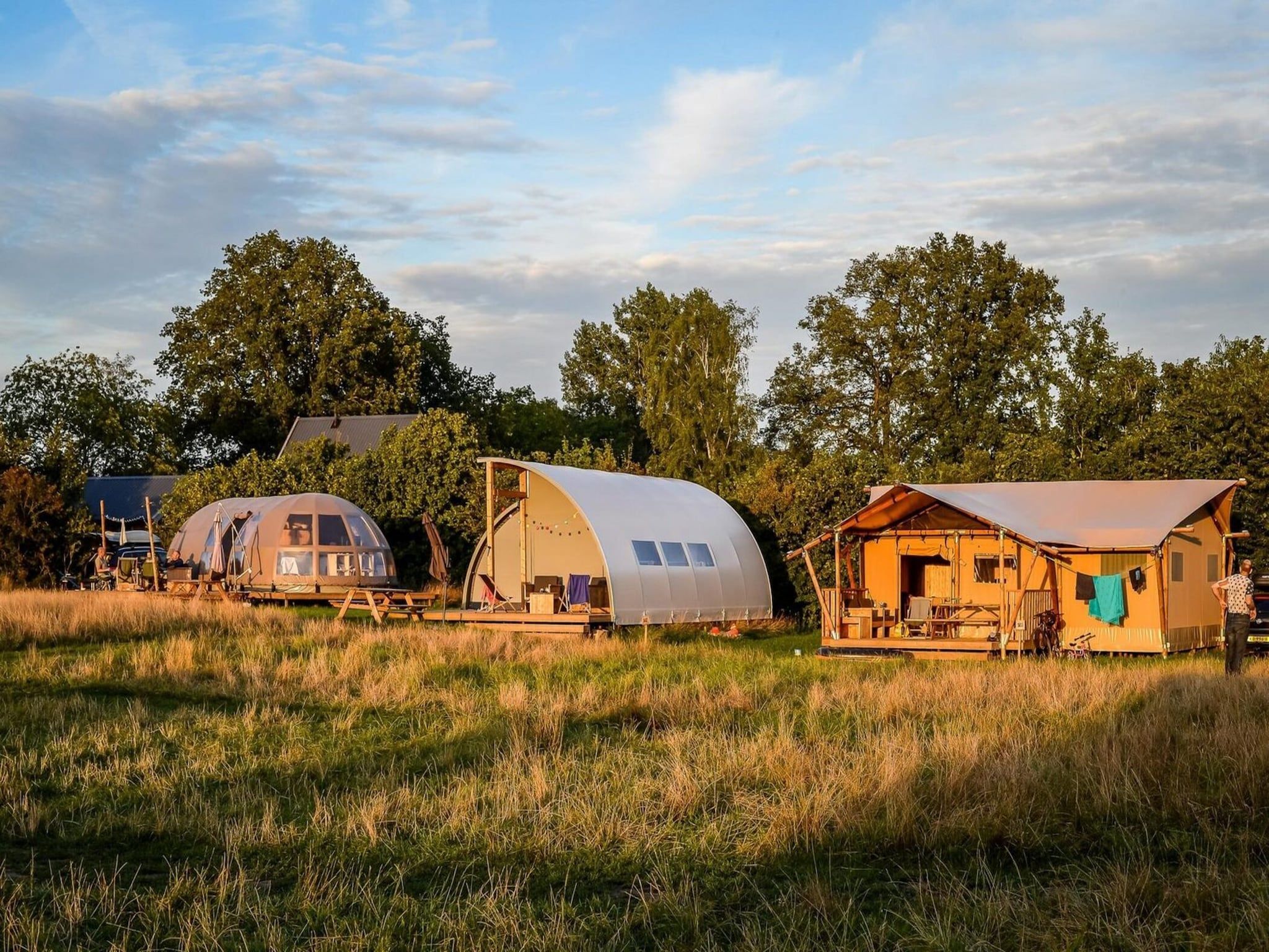 Group accommodation (6x luxury glamping tent) I 32 people in Zuna - Foto 18 van 19