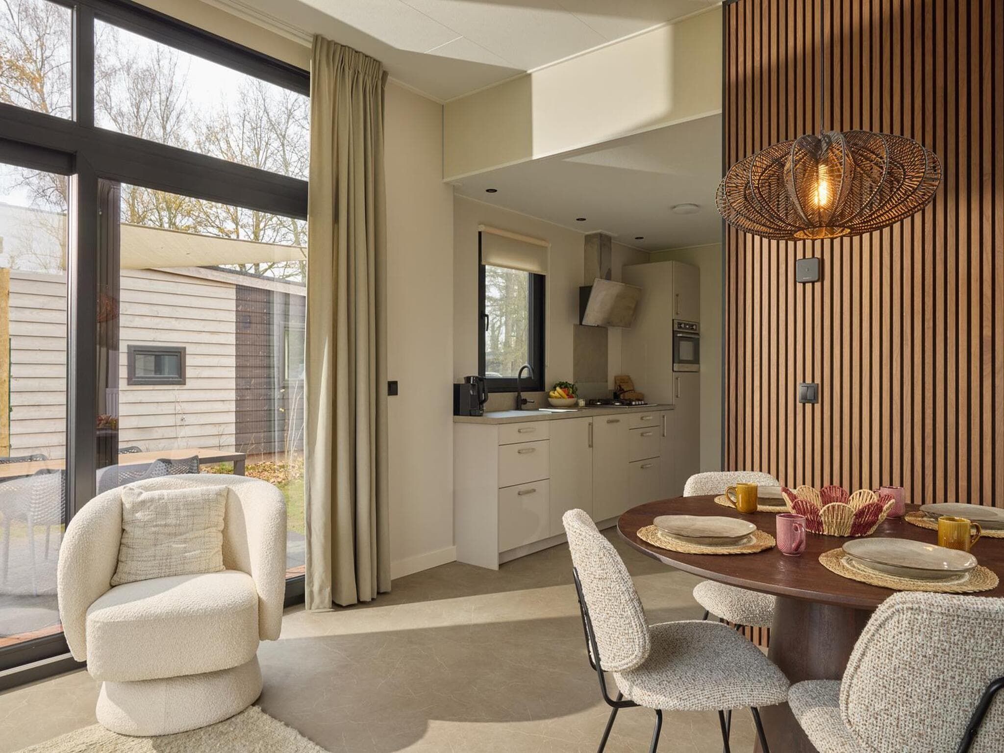 De woonkamer van Wellness Boutique baby | 4 people + baby room in Zuna
