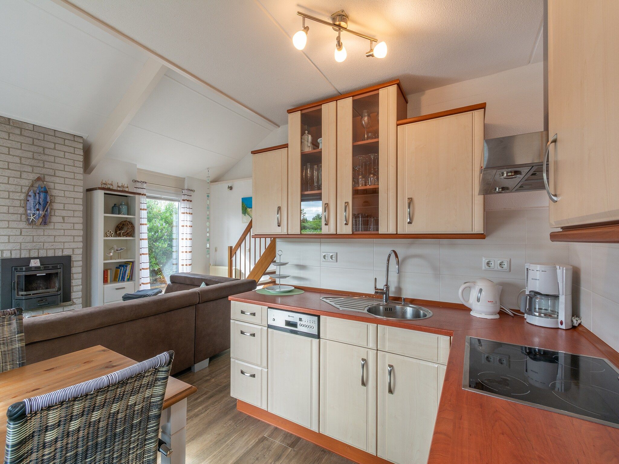 De keuken van Yperhof 3 in Julianadorp aan Zee