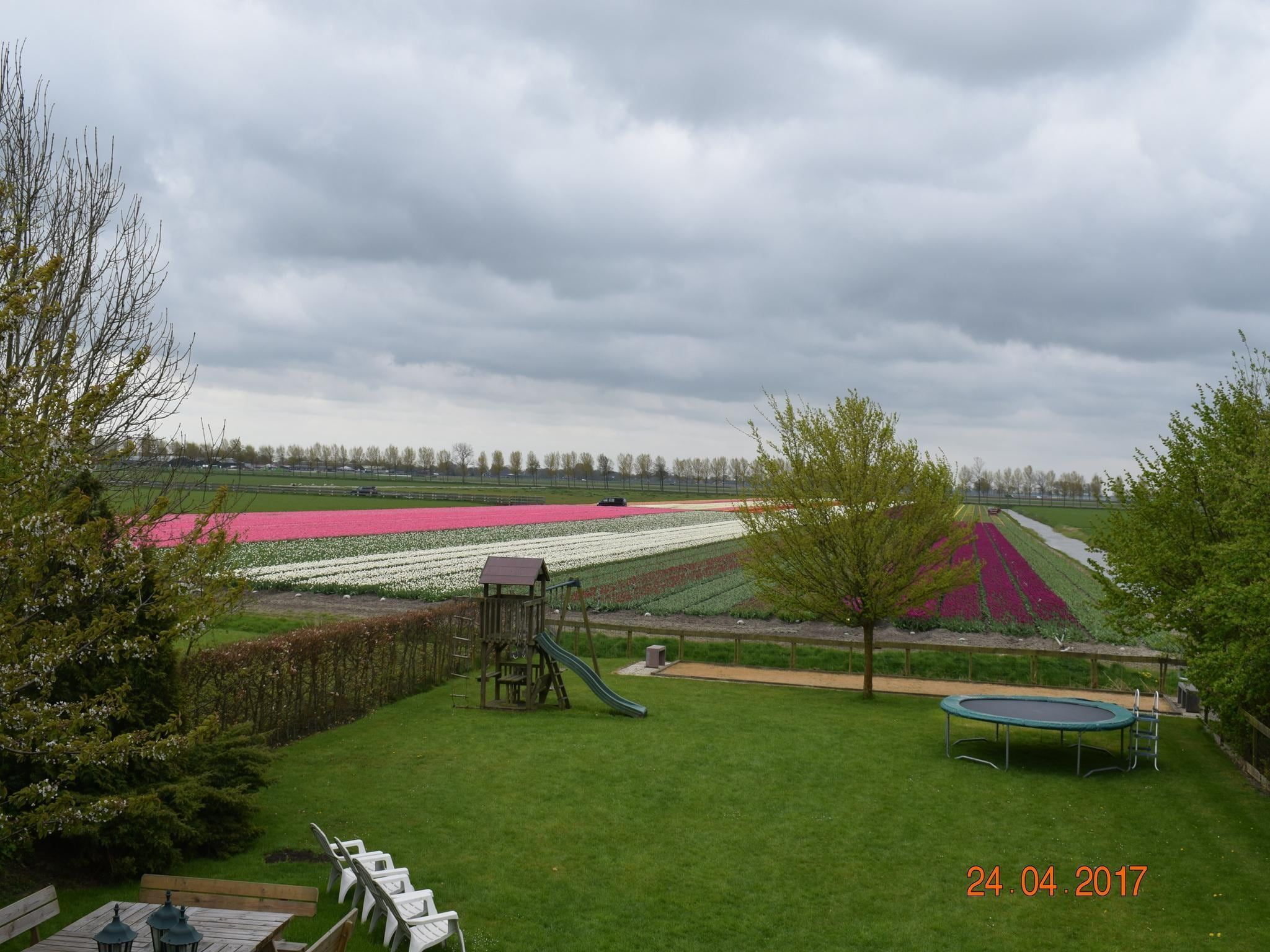 De tuin van BELLEVUE in Noordbeemster