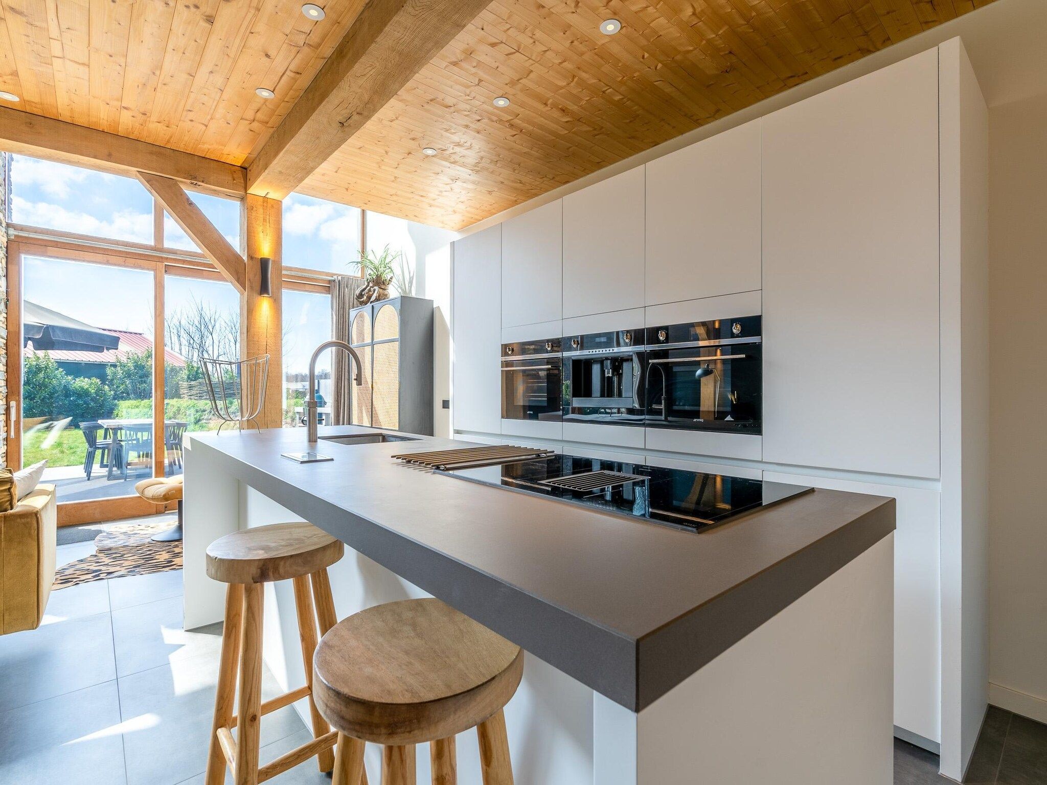 De keuken van Villa Buytenplaats 181 in De Koog