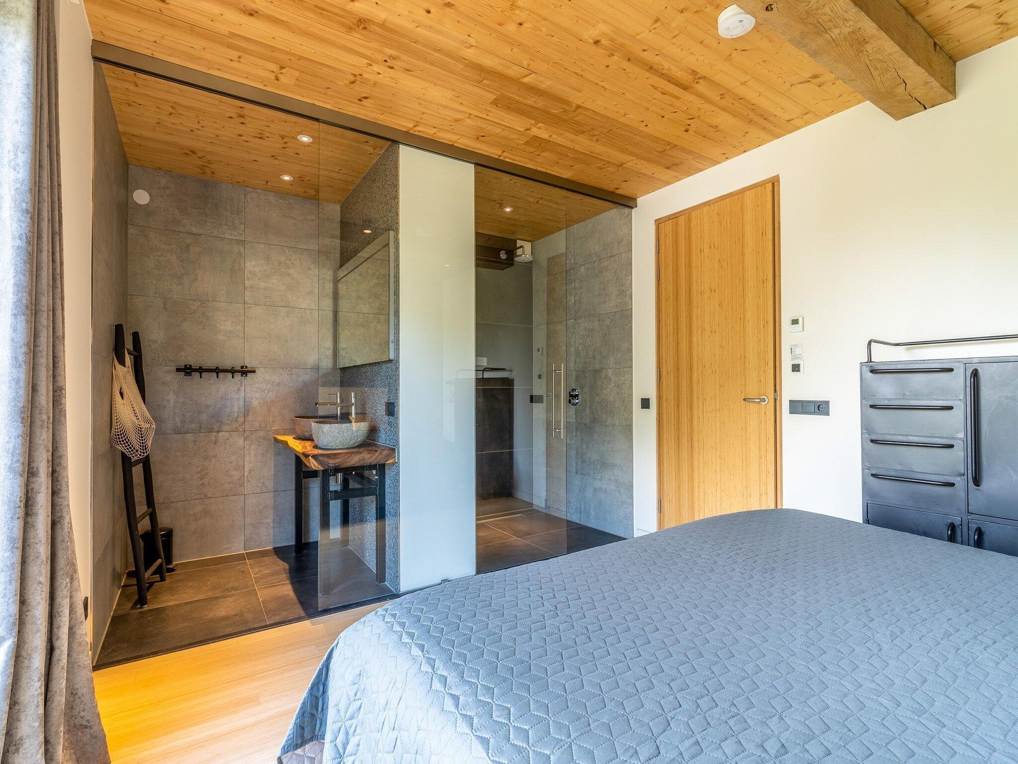 Een slaapkamer van Villa Buytenplaats 181 in De Koog