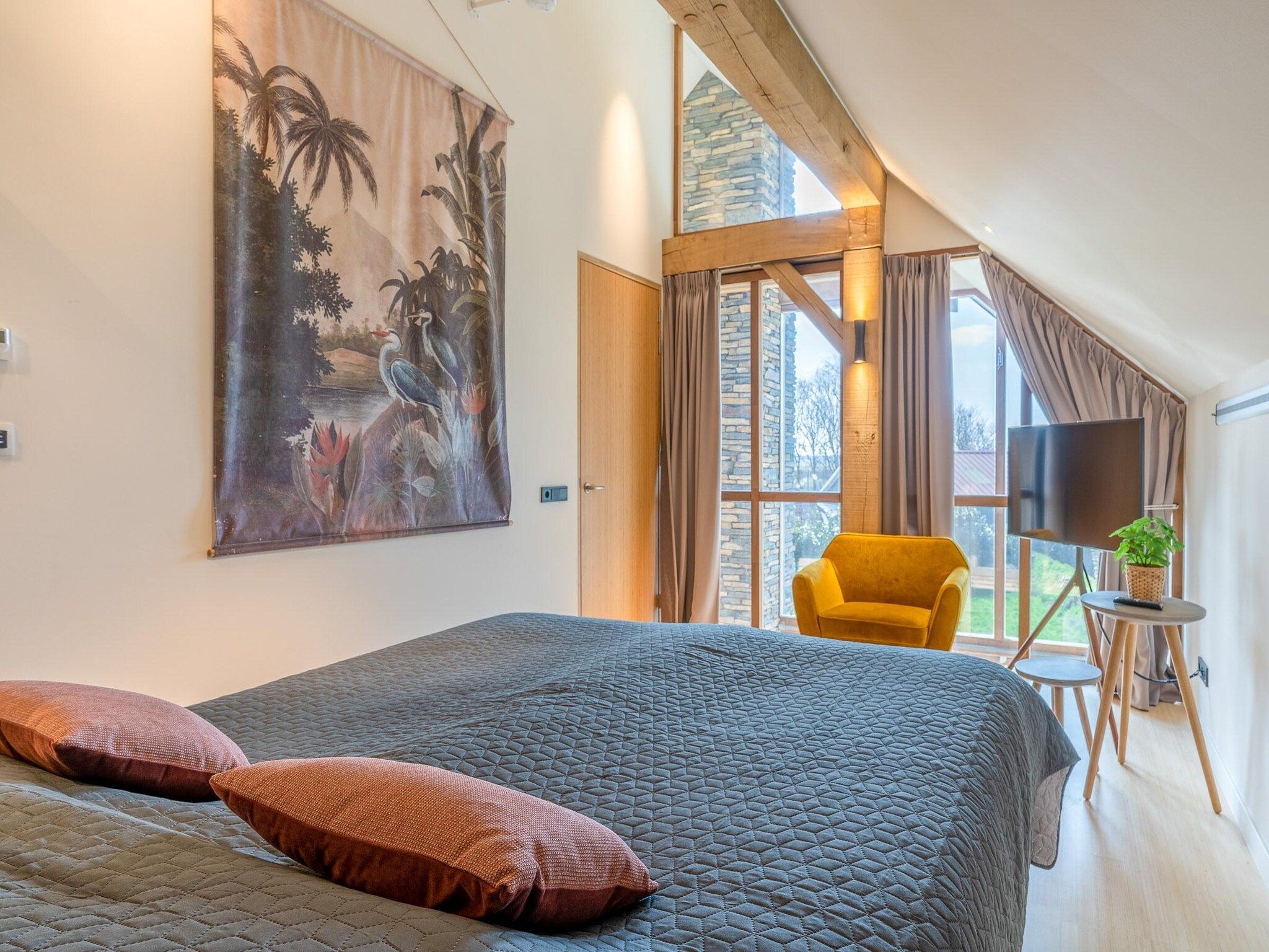 Een slaapkamer van Villa Buytenplaats 181 in De Koog