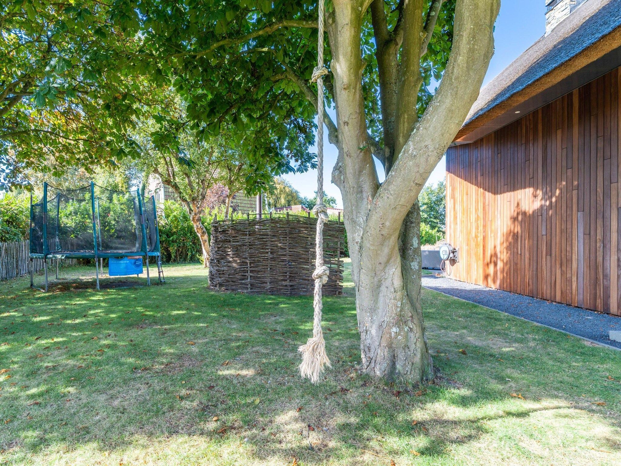 De tuin van Villa Buytenplaats 181 in De Koog