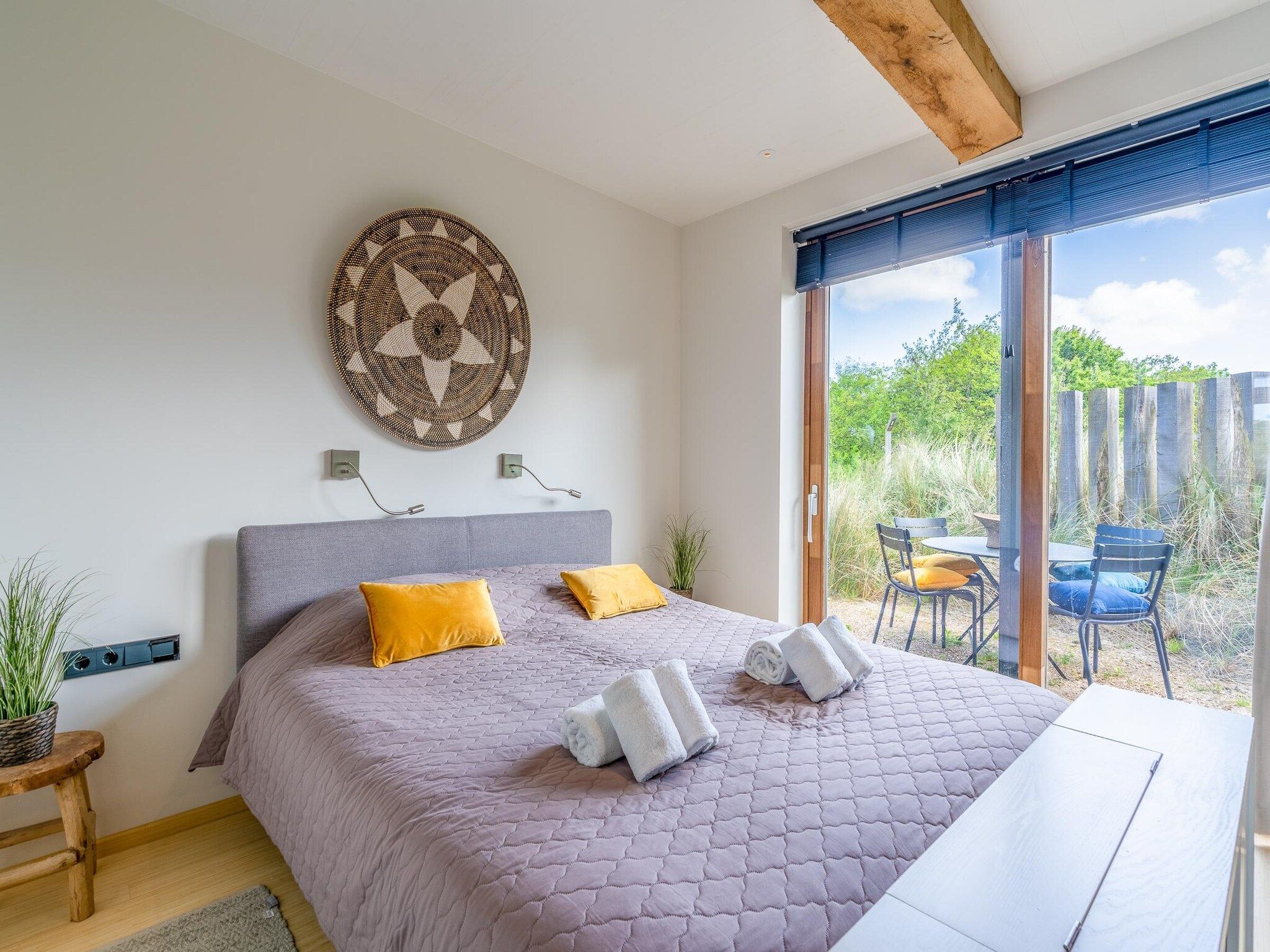 Een slaapkamer van Villa Buytenplaats 193 in De Koog