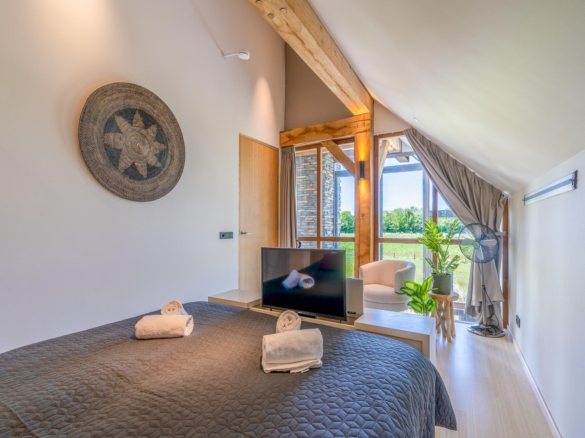 Een slaapkamer van Villa Buytenplaats 193 in De Koog