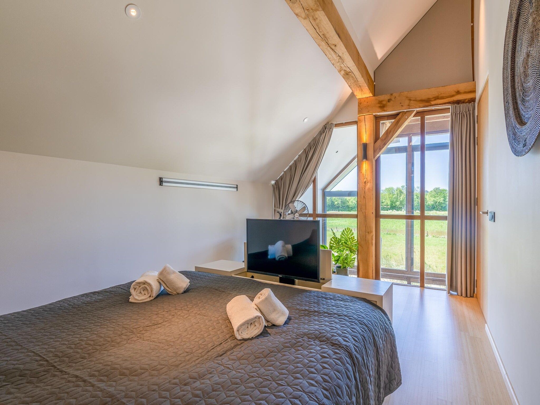 Een slaapkamer van Villa Buytenplaats 193 in De Koog