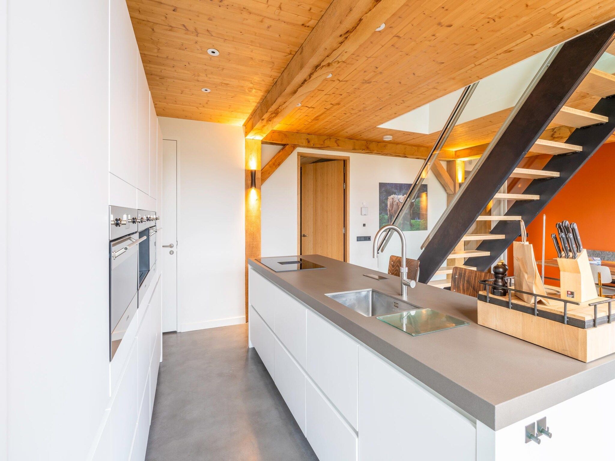 De keuken van Villa Buytenplaats 191 in De Koog