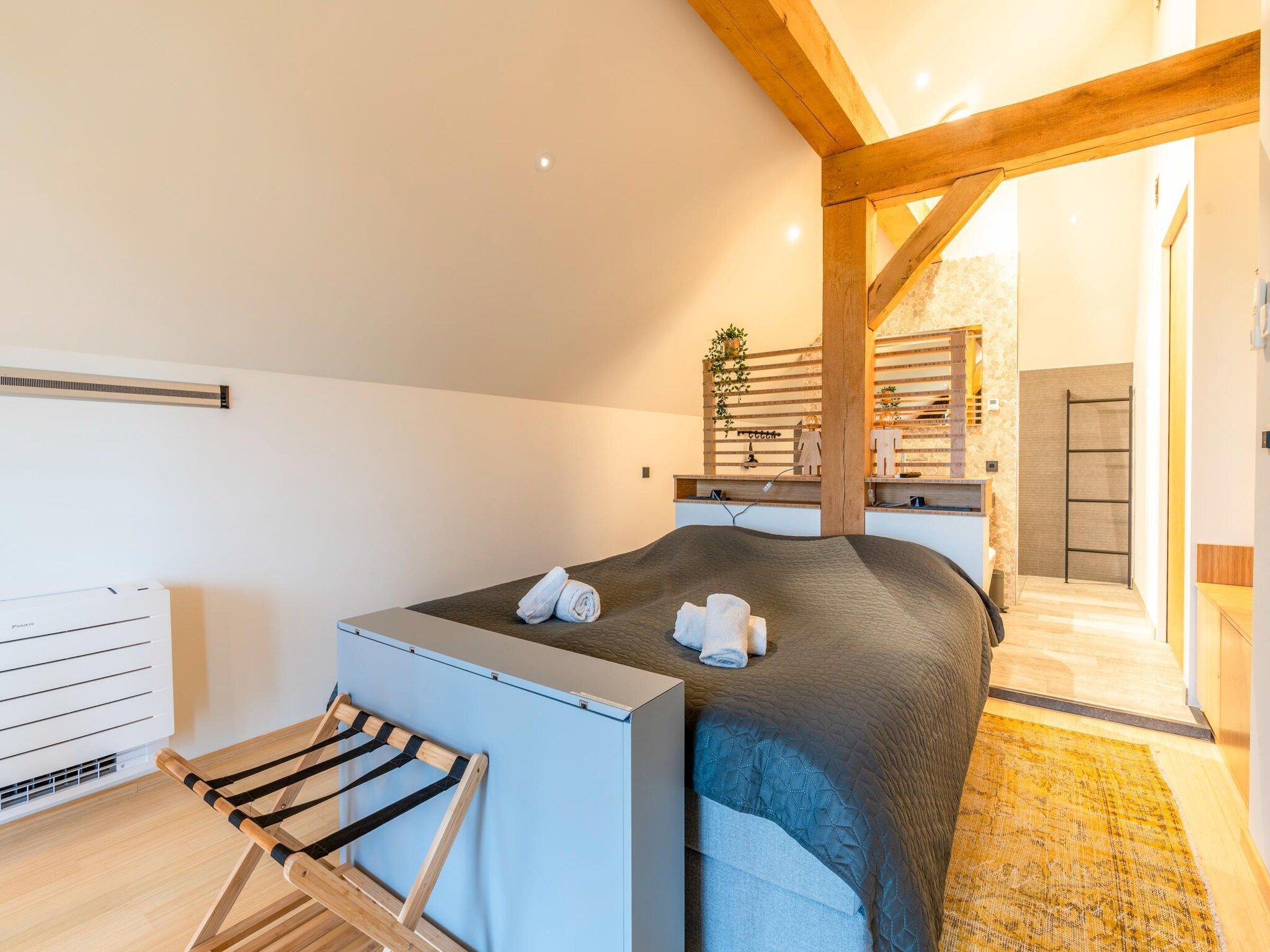 Een slaapkamer van Villa Buytenplaats 191 in De Koog