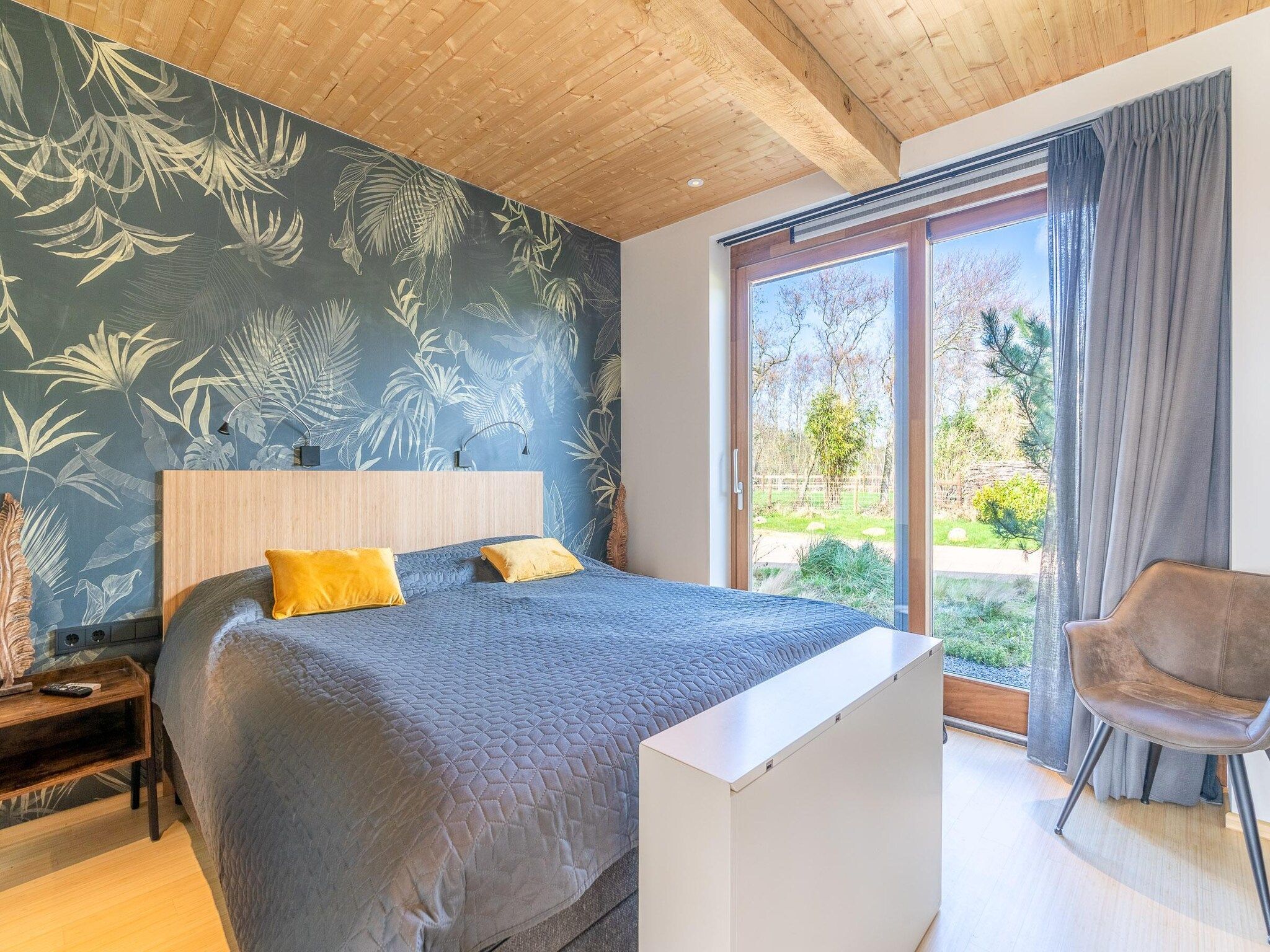 Een slaapkamer van Villa Buytenplaats 183 in De Koog