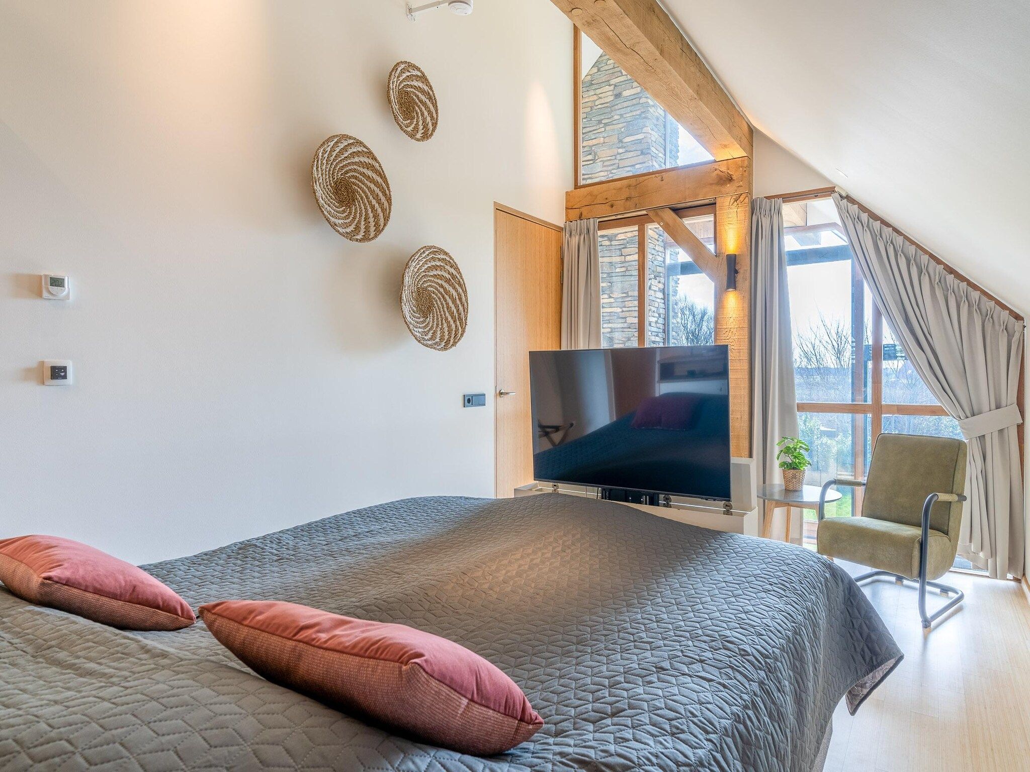 Een slaapkamer van Villa Buytenplaats 183 in De Koog