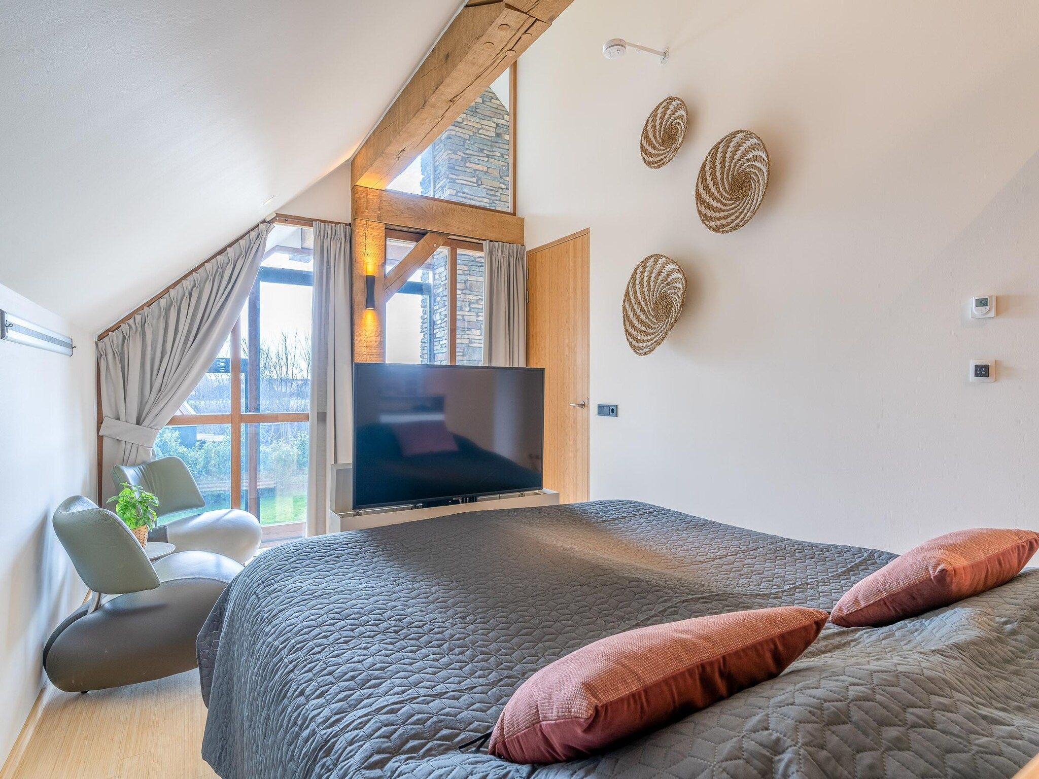 Een slaapkamer van Villa Buytenplaats 183 in De Koog