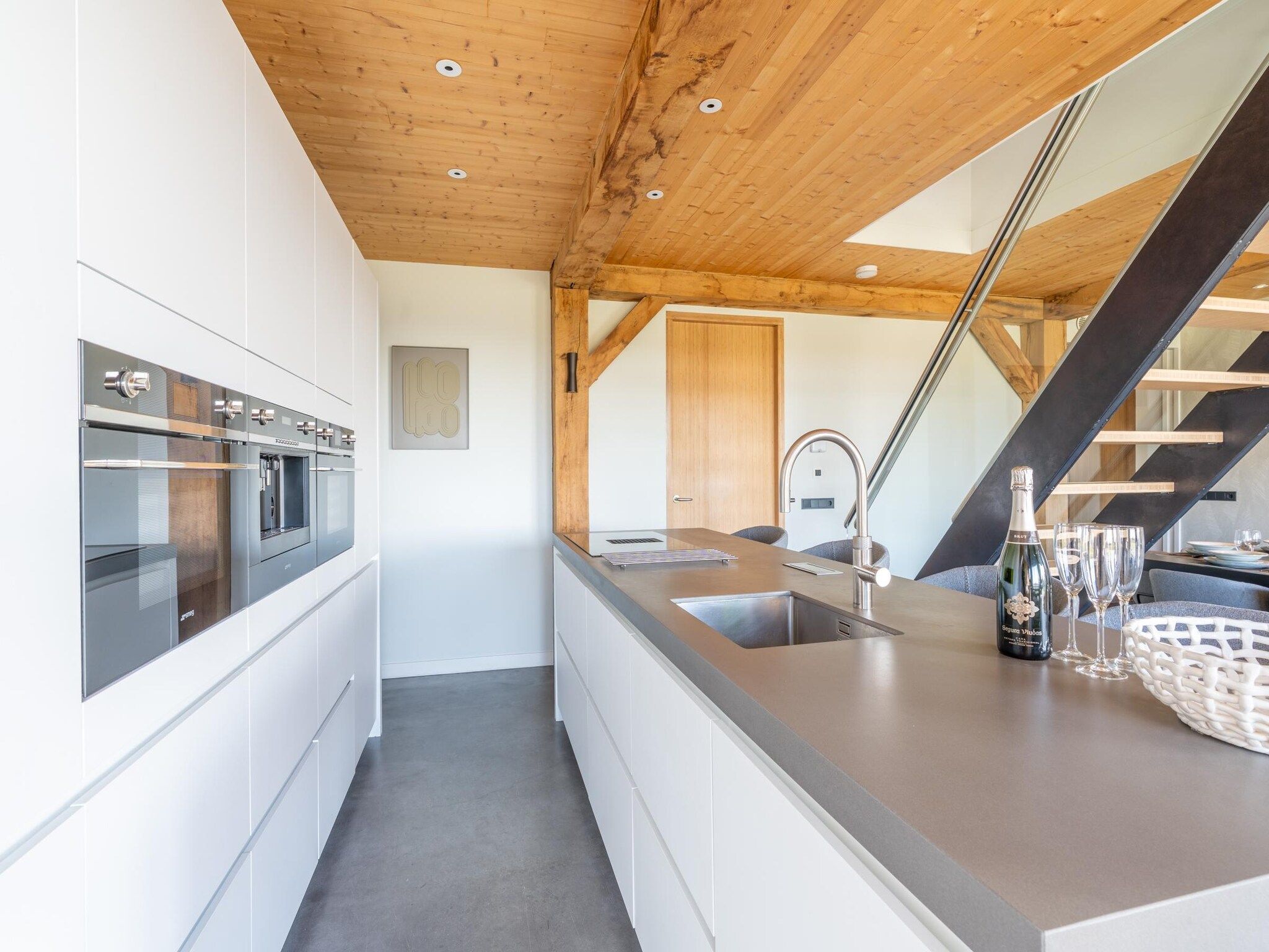 De keuken van Villa Buytenplaats 189 in De Koog