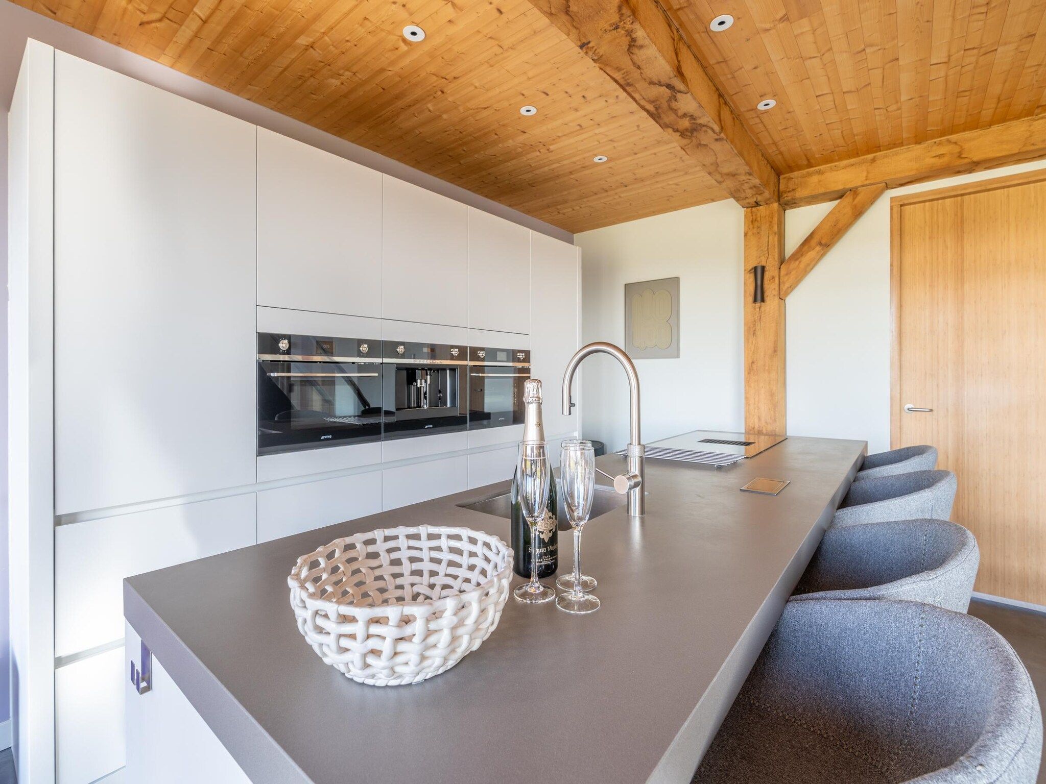 De keuken van Villa Buytenplaats 189 in De Koog