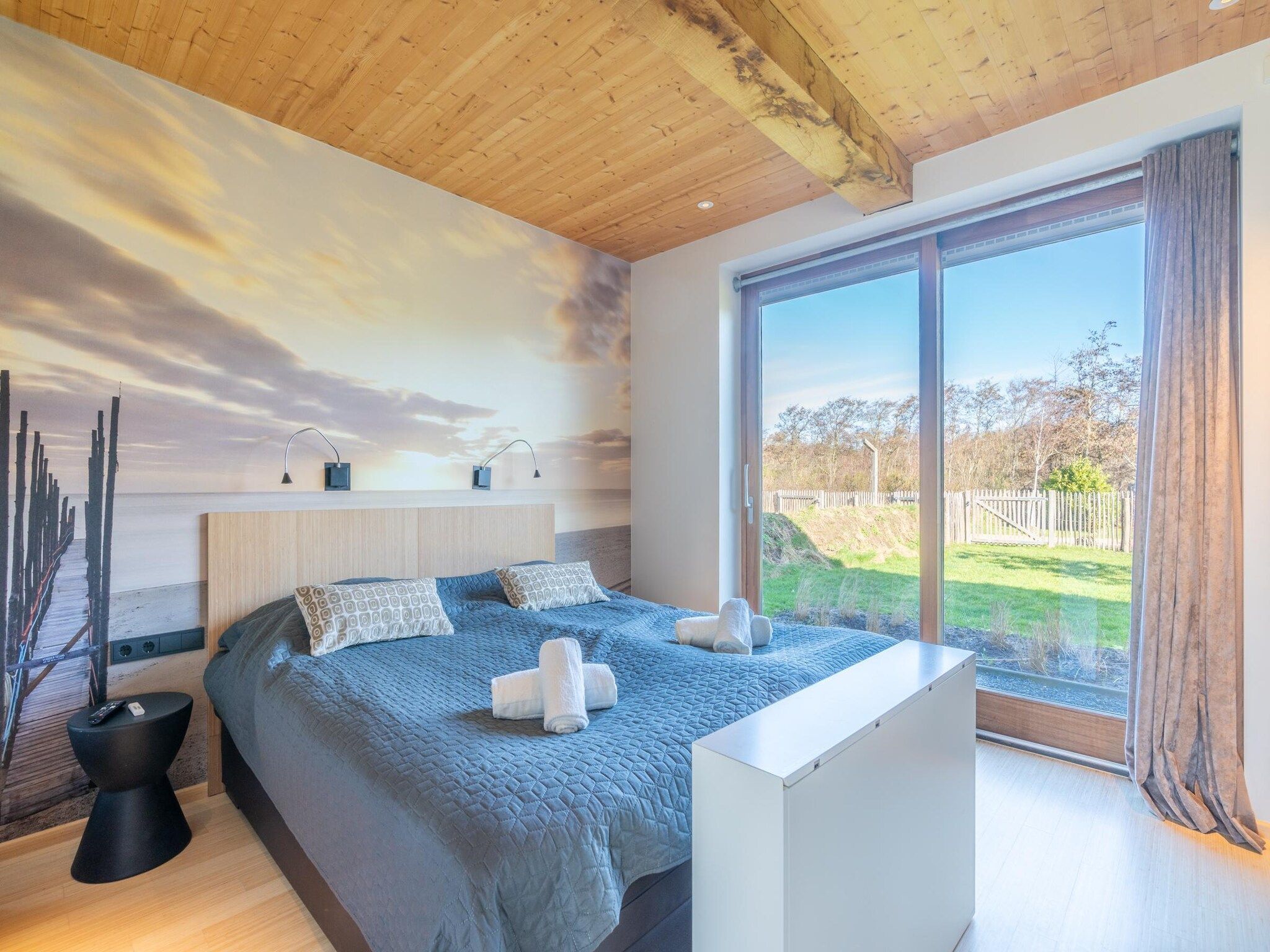 Een slaapkamer van Villa Buytenplaats 189 in De Koog