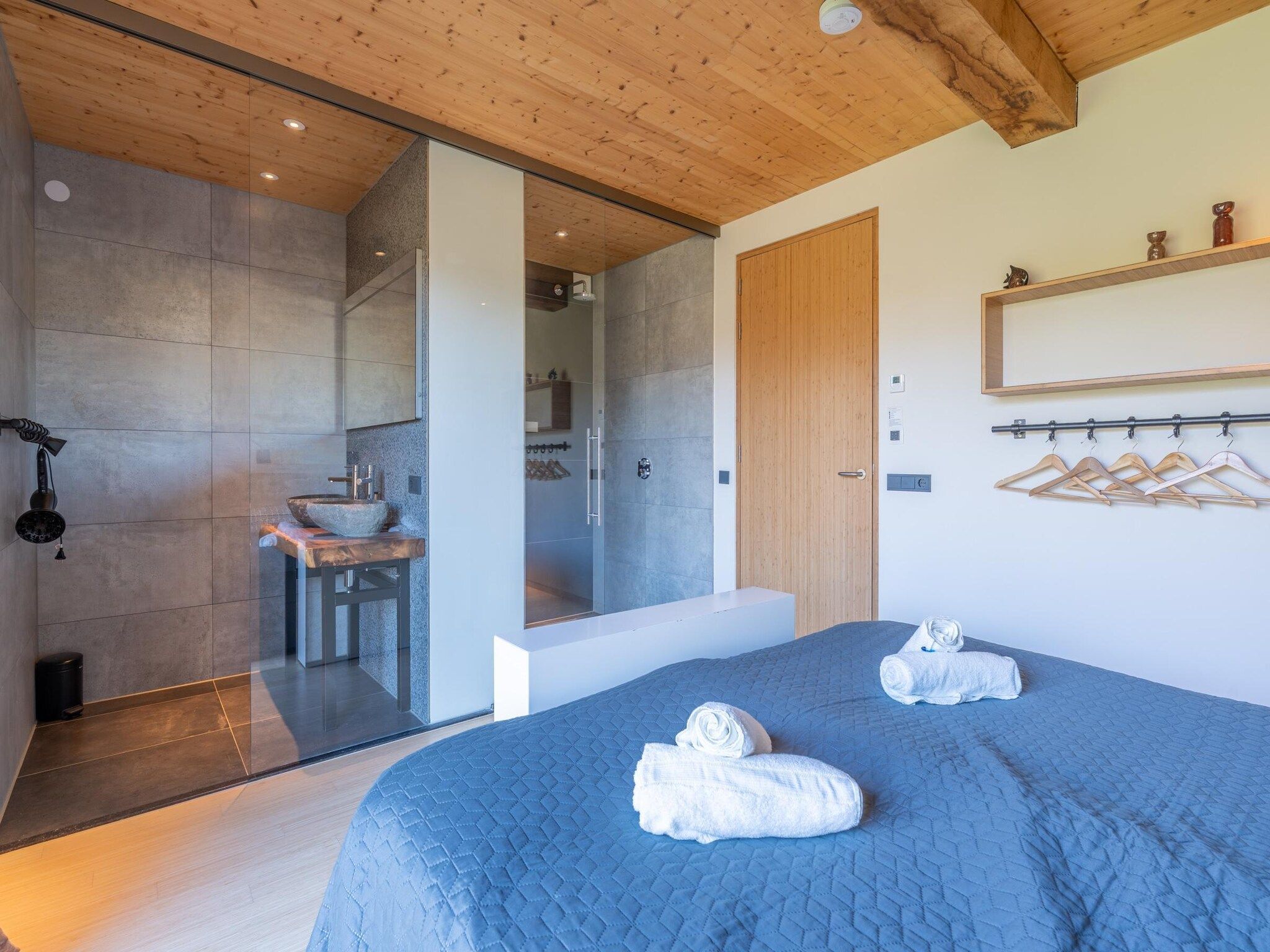 Een slaapkamer van Villa Buytenplaats 189 in De Koog