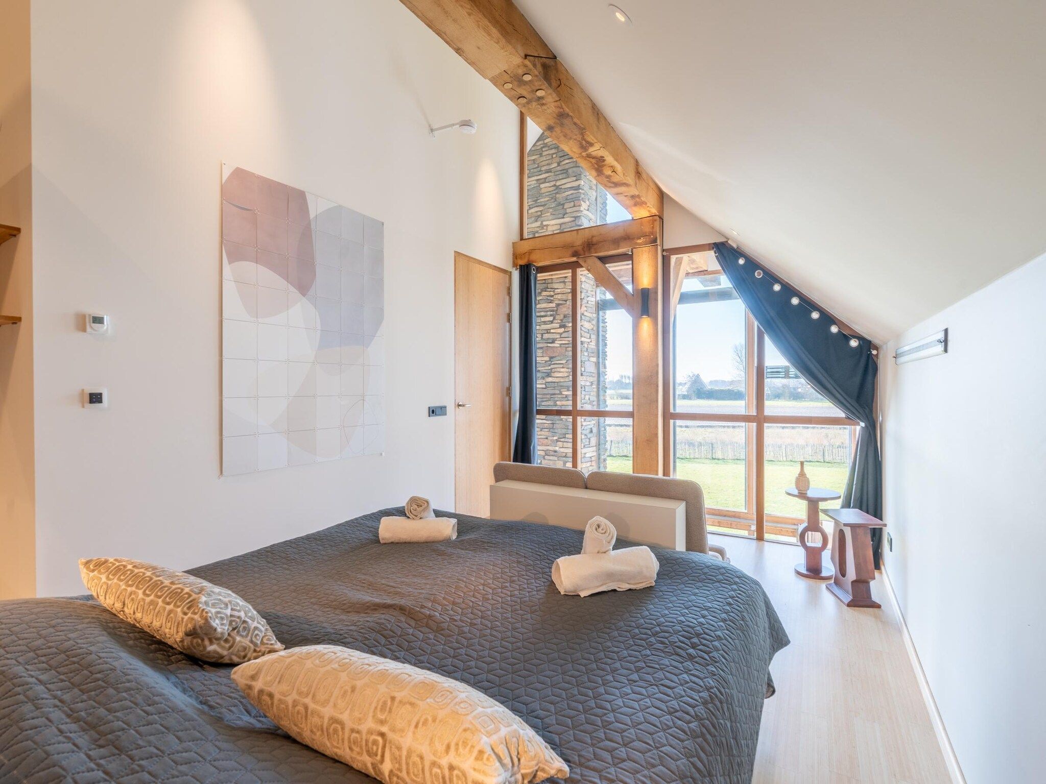 Een slaapkamer van Villa Buytenplaats 189 in De Koog