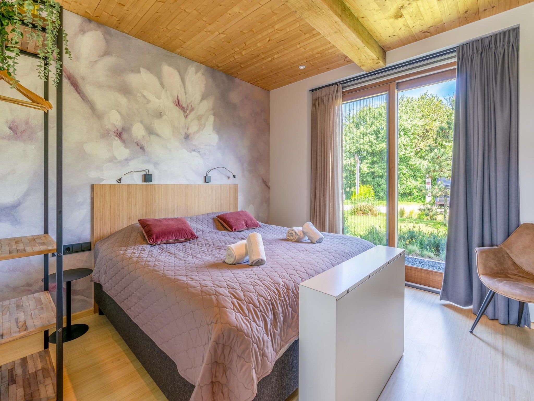 Een slaapkamer van Villa Buytenplaats 187 in De Koog