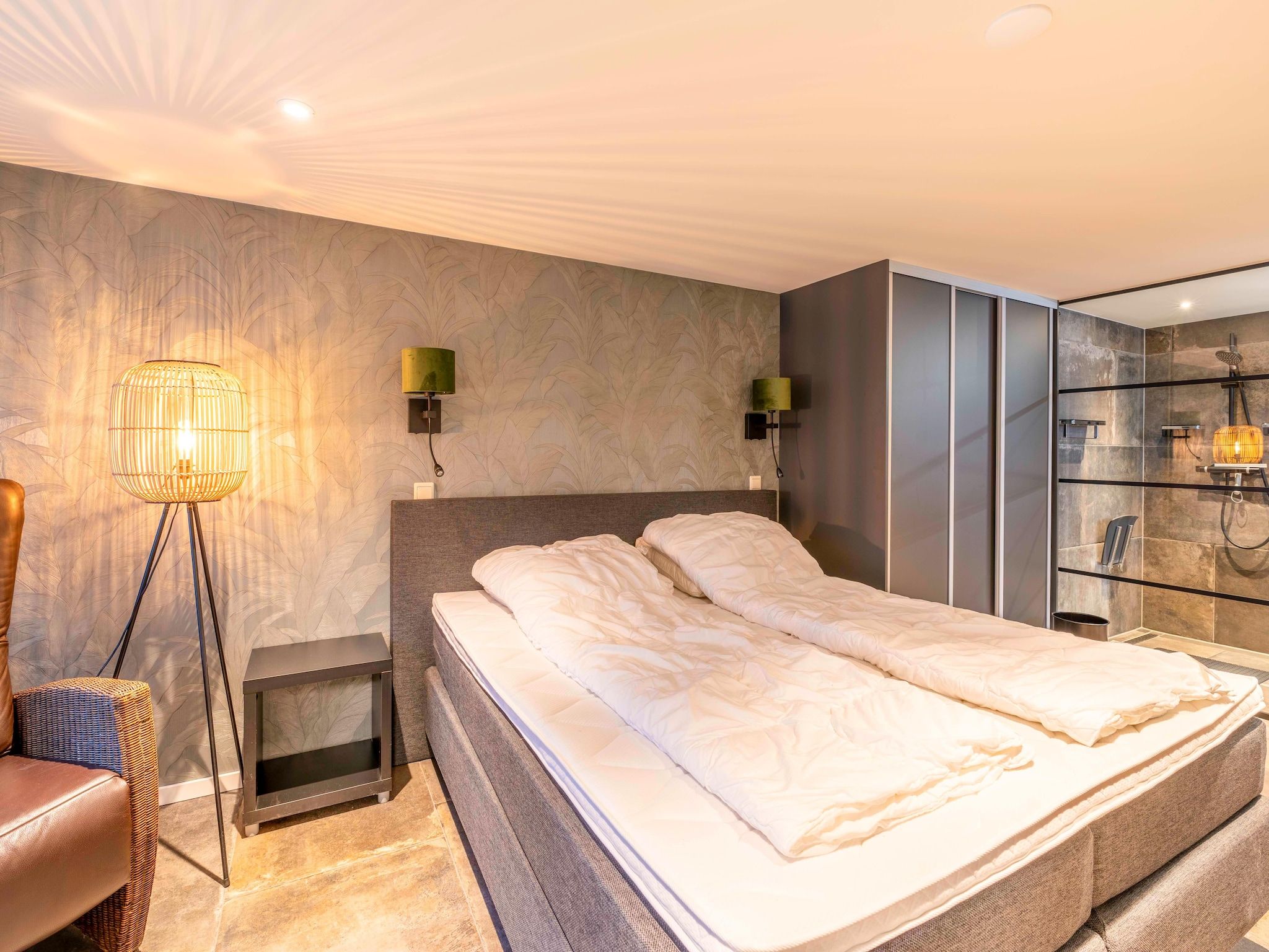 Een slaapkamer van Ruijslaan 69 - Huis Ter Duin in De Koog