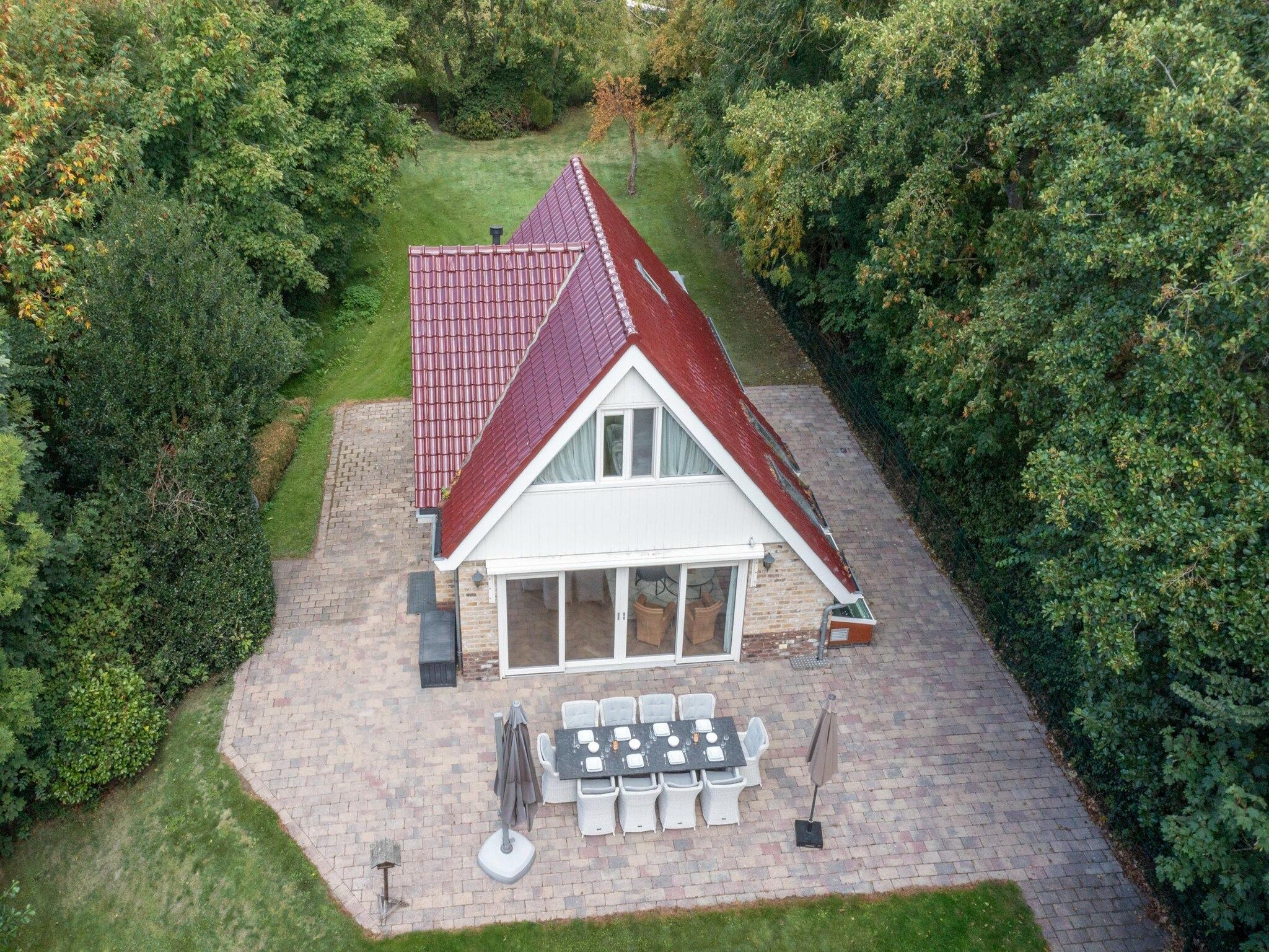 De buitenkant van Het oude dijkje in De Koog