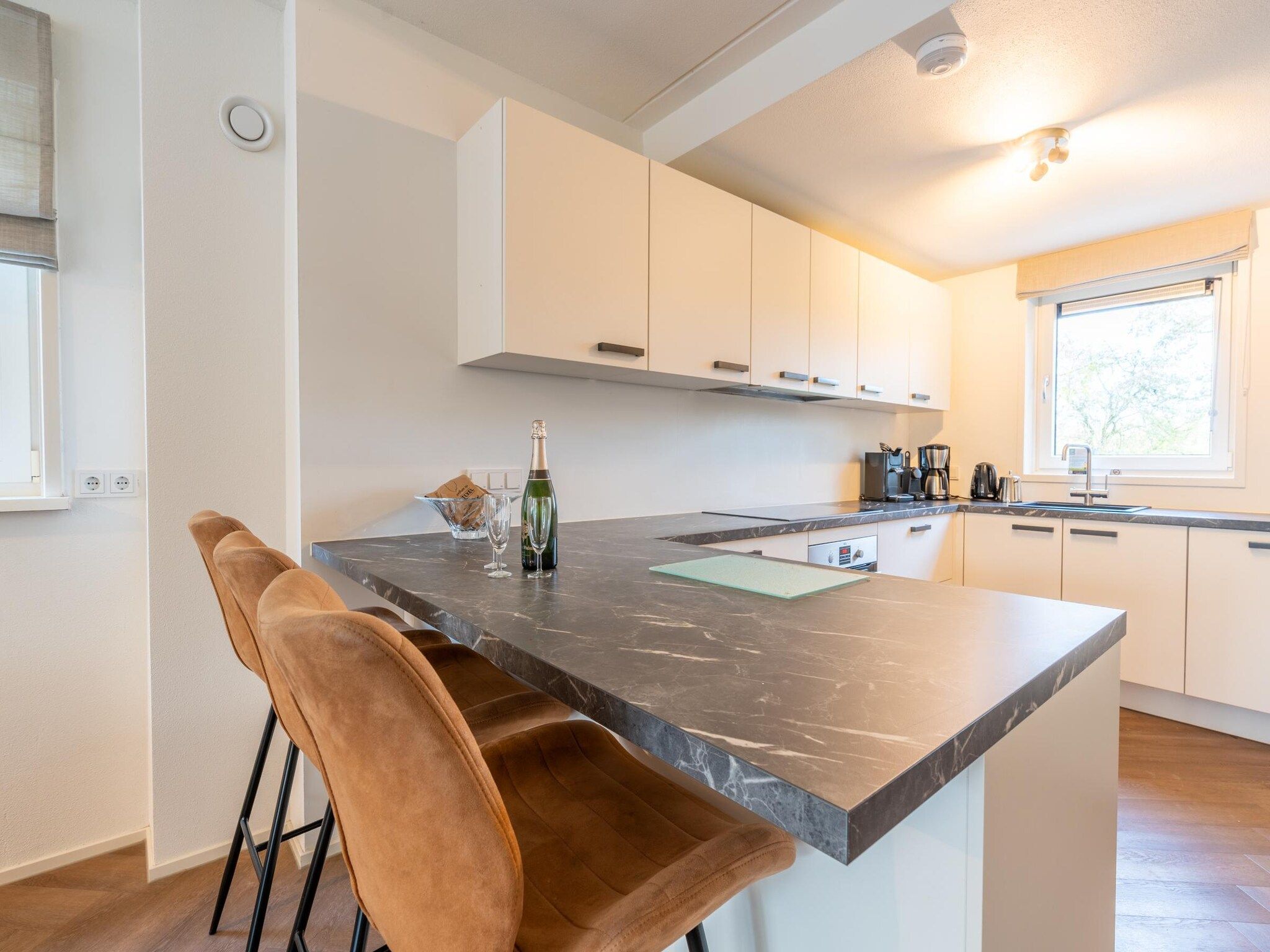 De keuken van Het oude dijkje in De Koog