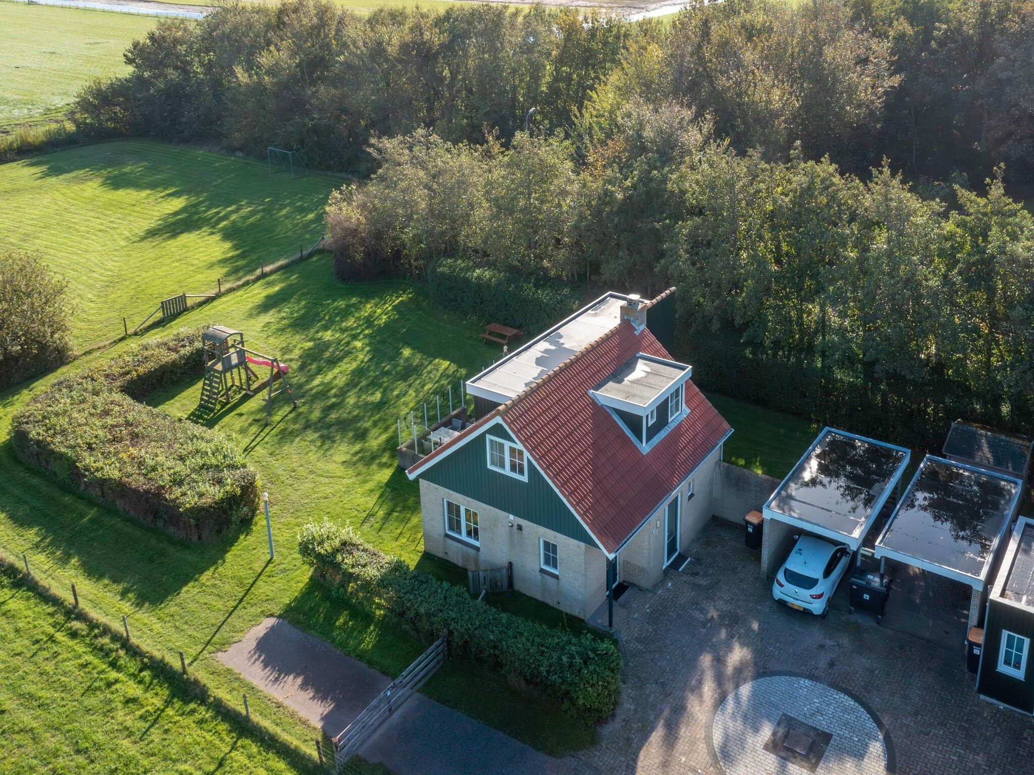 De buitenkant van De Annabella 11- De Zandhaas in De Koog