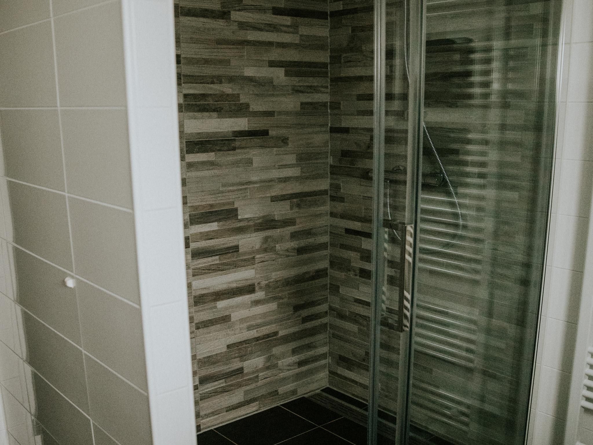 De badkamer van Luxe loft  2 persoons in Balkbrug