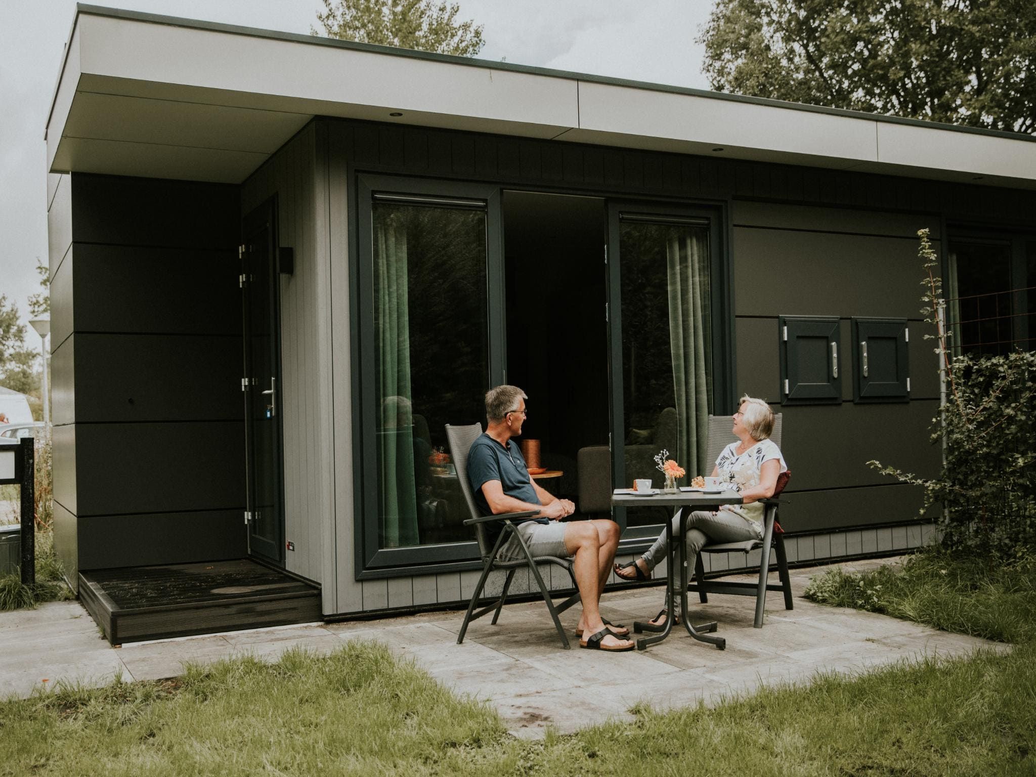 De buitenkant van Luxe loft  2 persoons in Balkbrug
