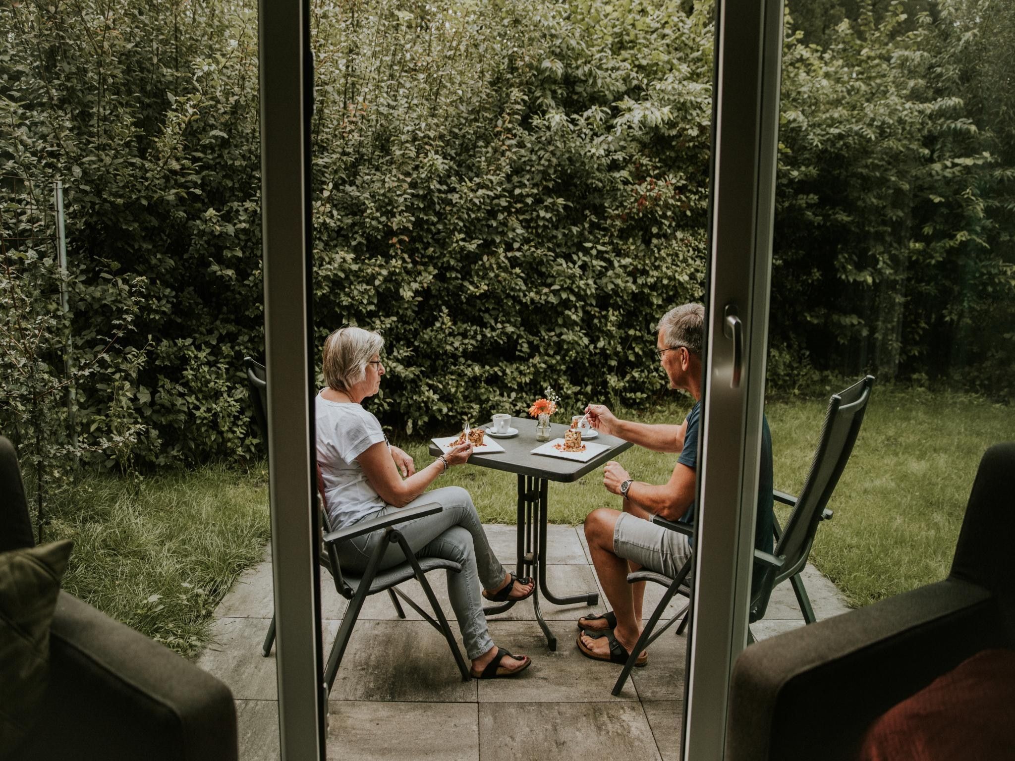 Het uitzicht vanaf Luxe loft  2 persoons in Balkbrug