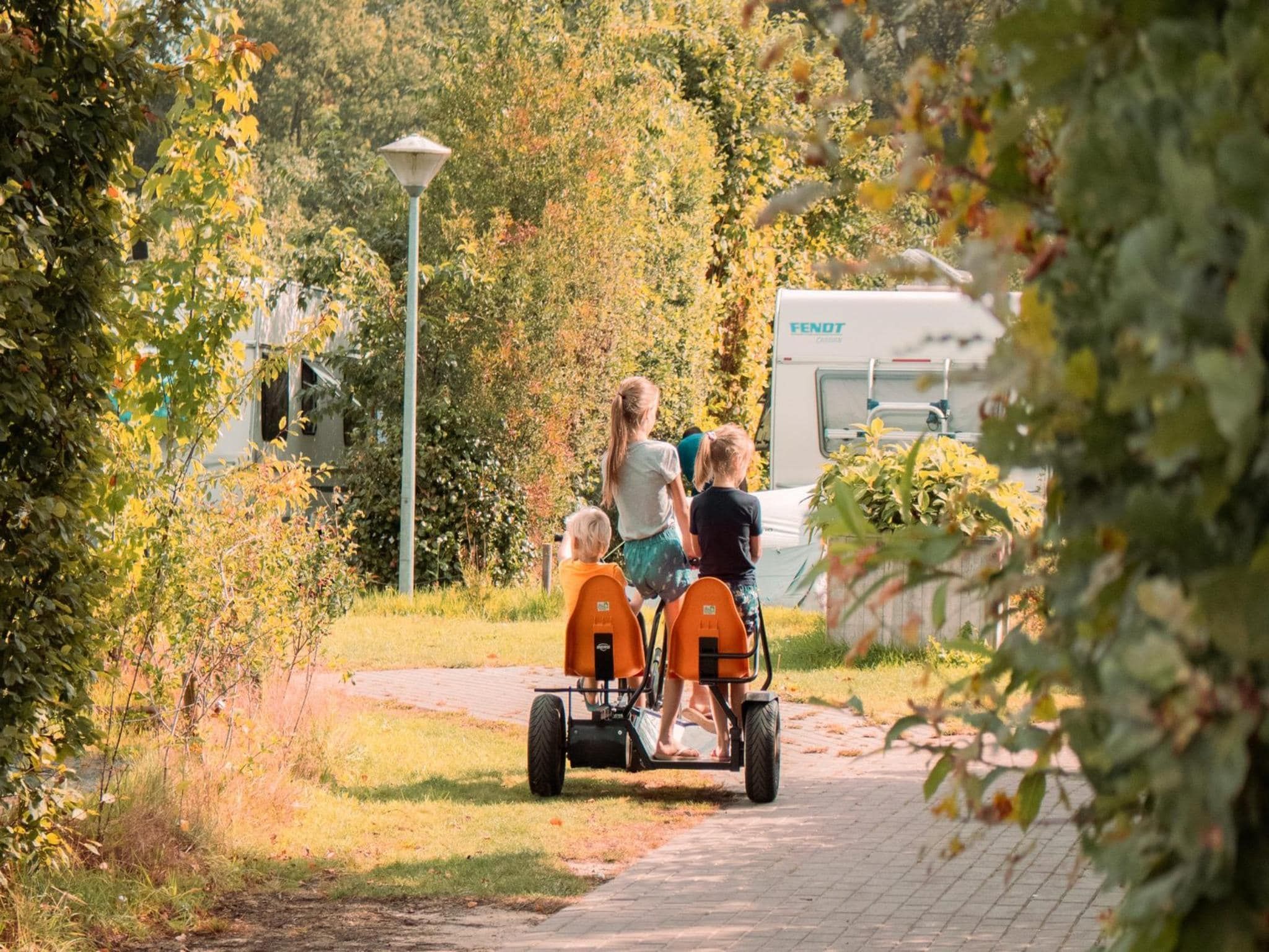 Parkfaciliteiten bij Tiny house | 2-4 persoons in Balkbrug