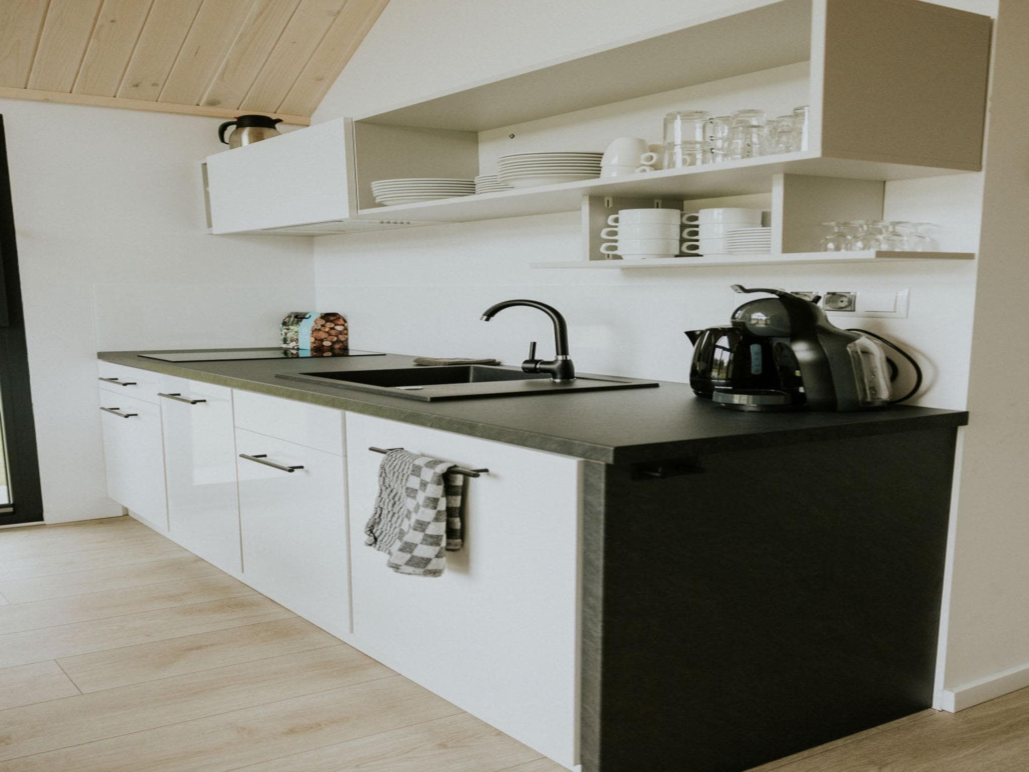 De keuken van Cosy house | 4 persoons in Balkbrug