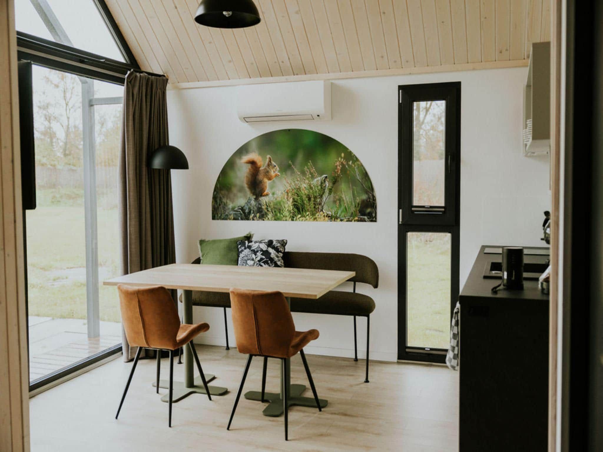 De eetkamer van Cosy house | 4 persoons in Balkbrug