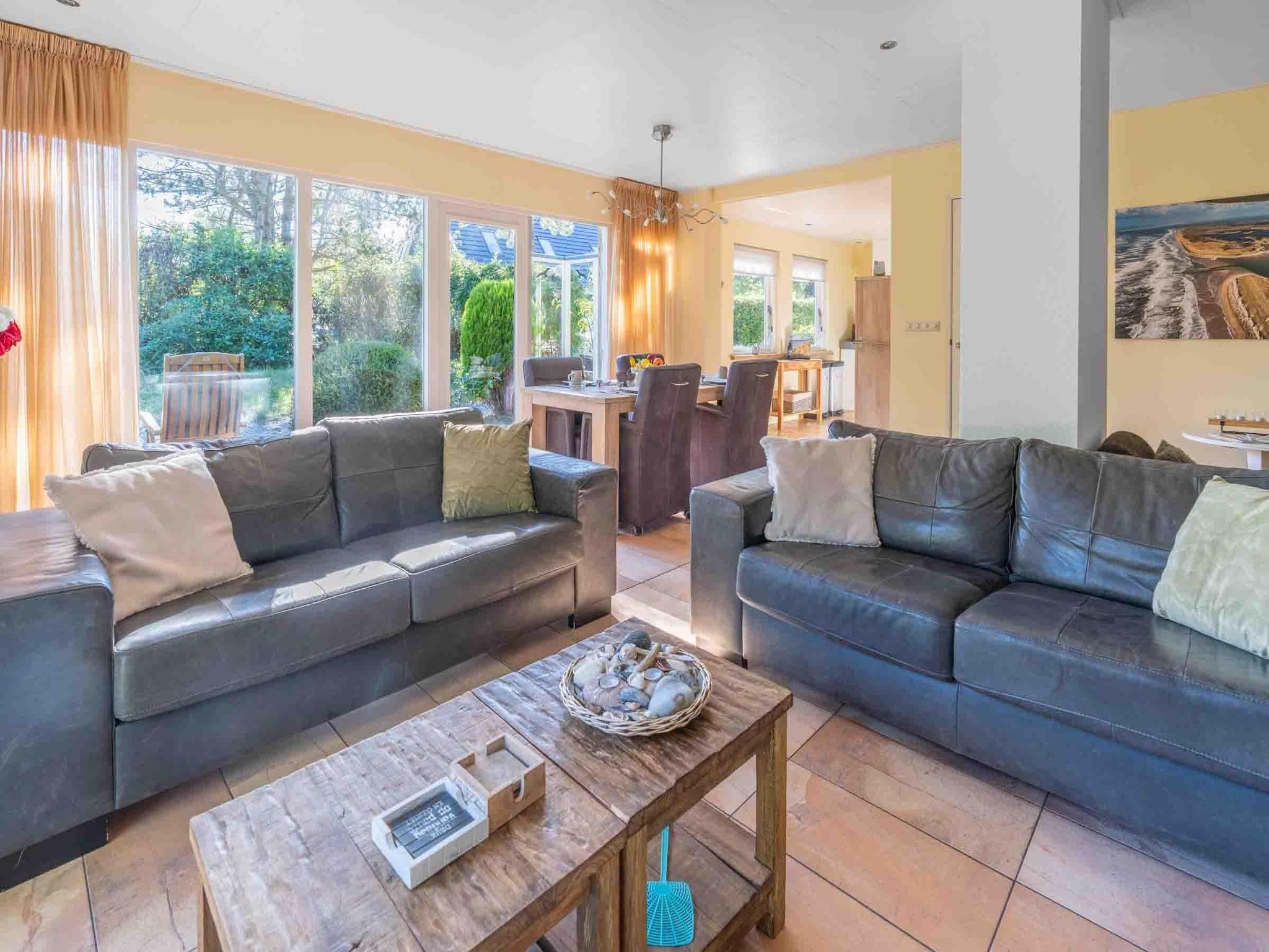 De woonkamer van Tempelierweg 22 in Den Burg