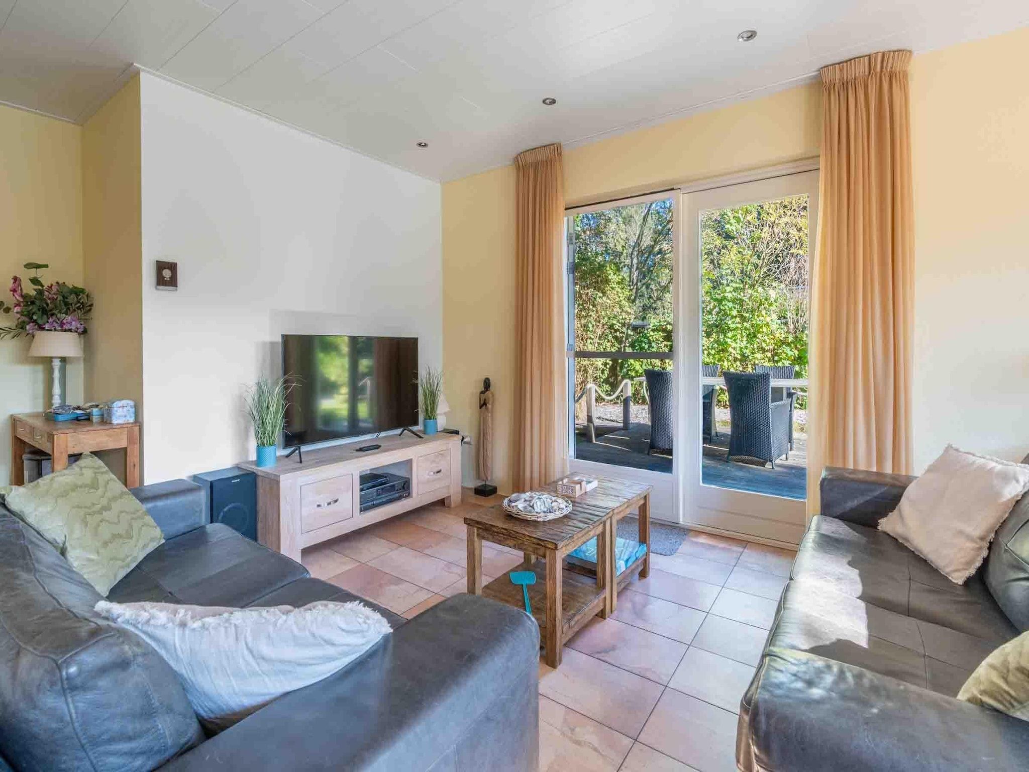 De woonkamer van Tempelierweg 22 in Den Burg