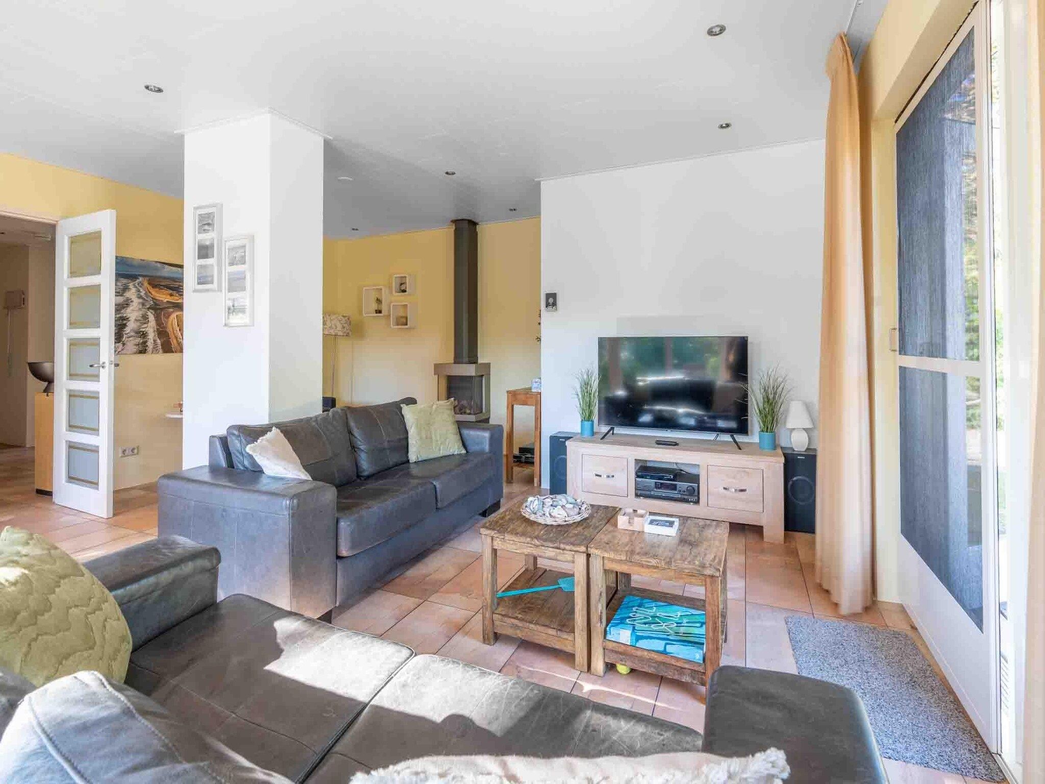 De woonkamer van Tempelierweg 22 in Den Burg