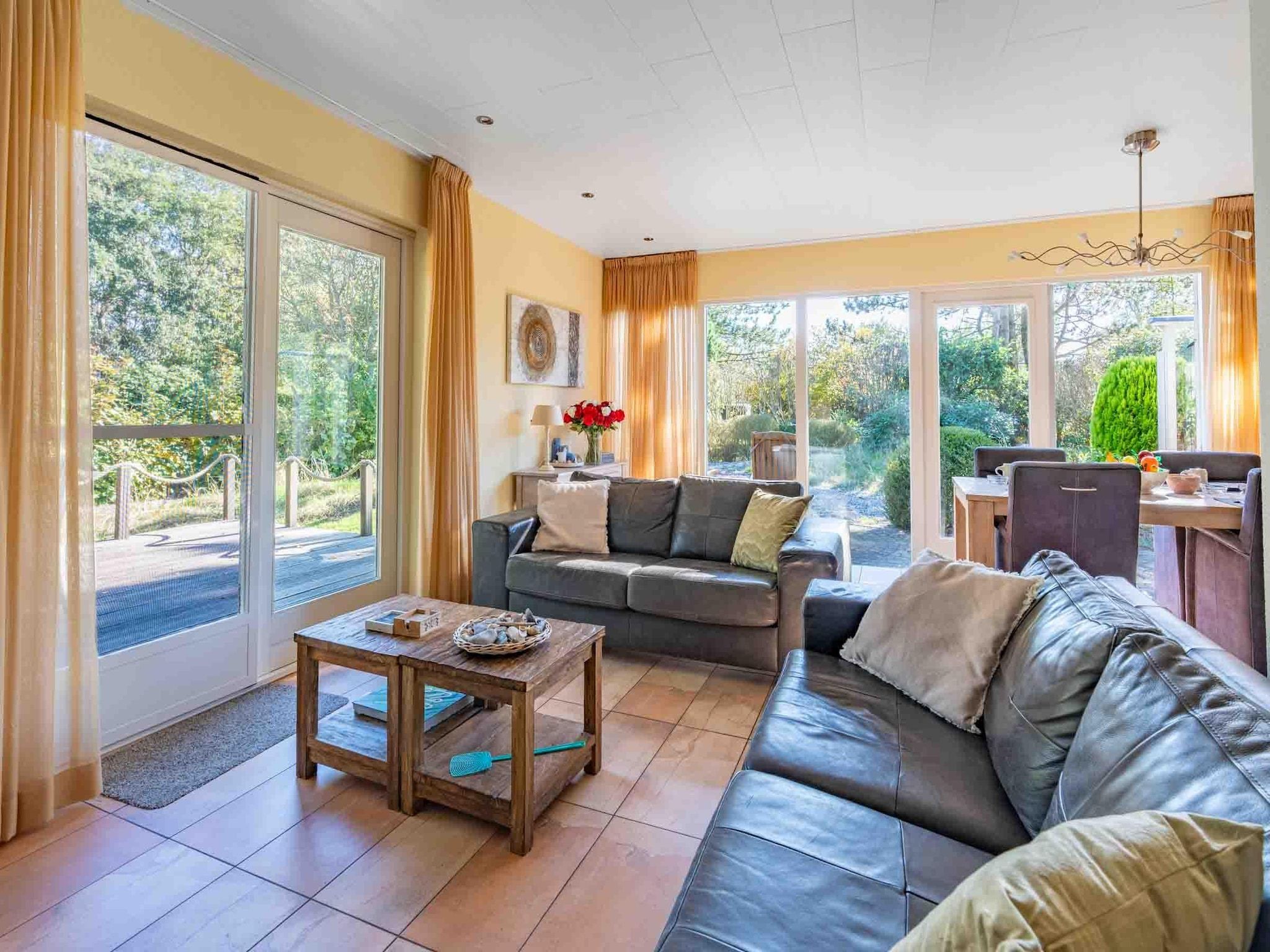 De woonkamer van Tempelierweg 22 in Den Burg