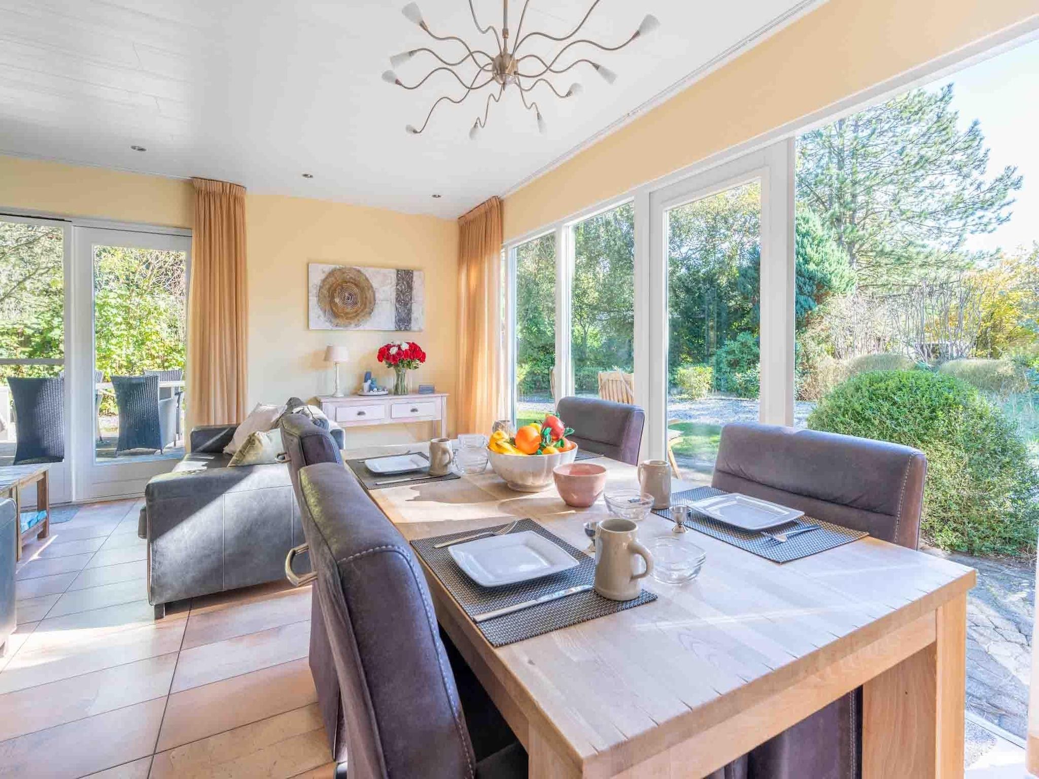 De woonkamer van Tempelierweg 22 in Den Burg