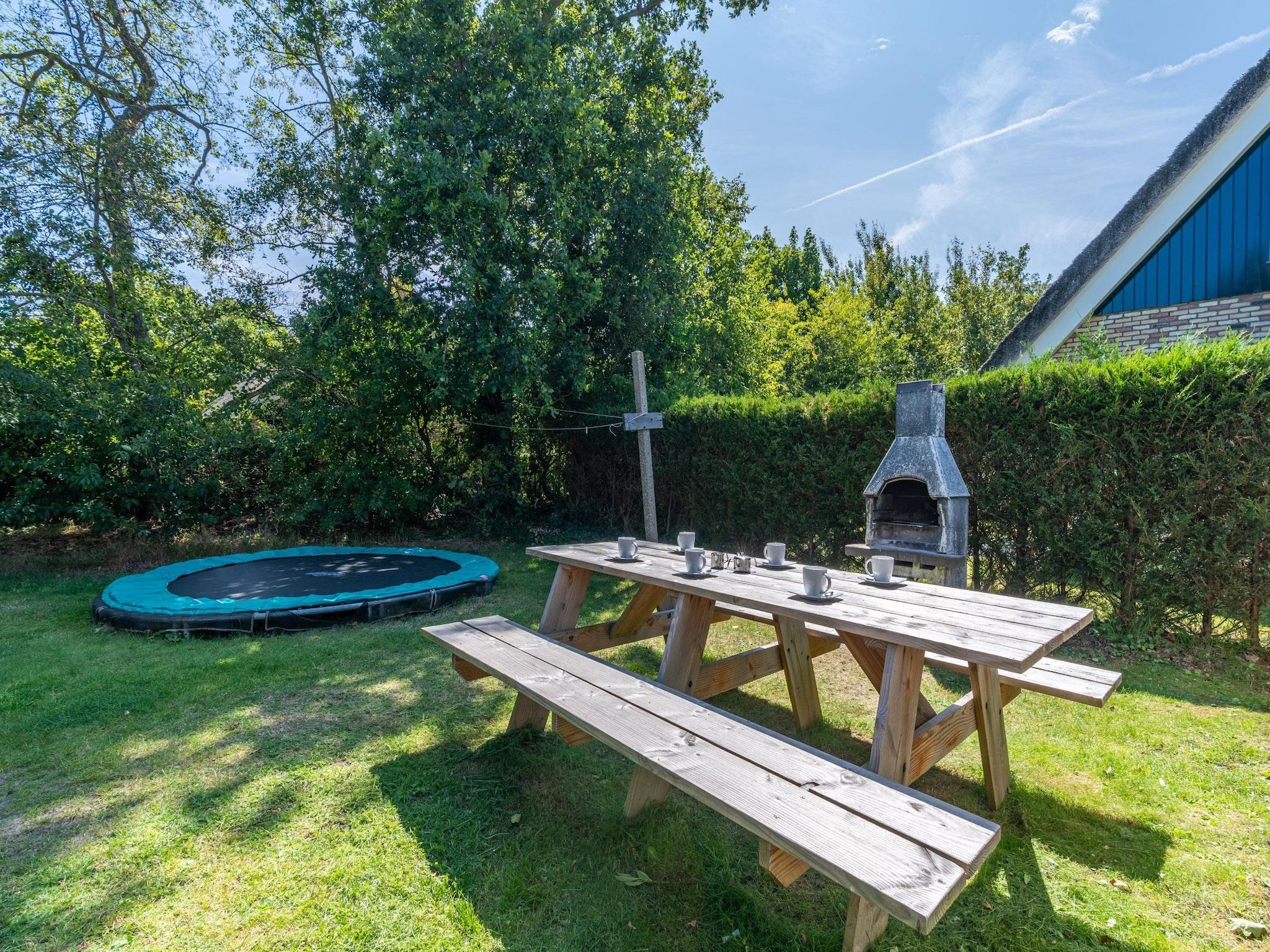 De tuin van Hoogelandt 126 in De Koog