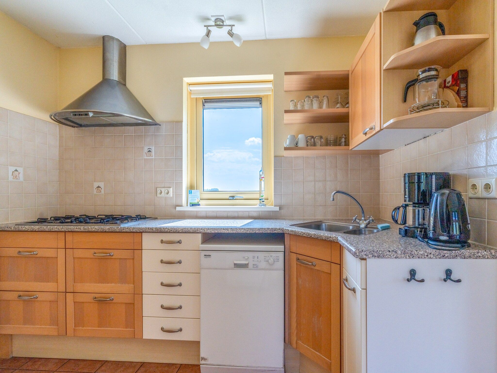 De keuken van Postweg 50 in De Cocksdorp