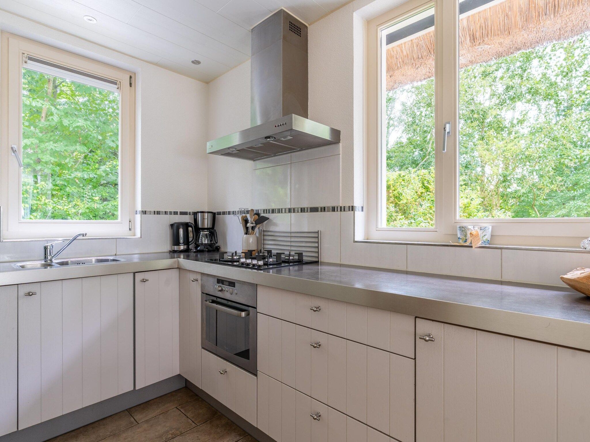 De keuken van Eb & Vloed in De Koog