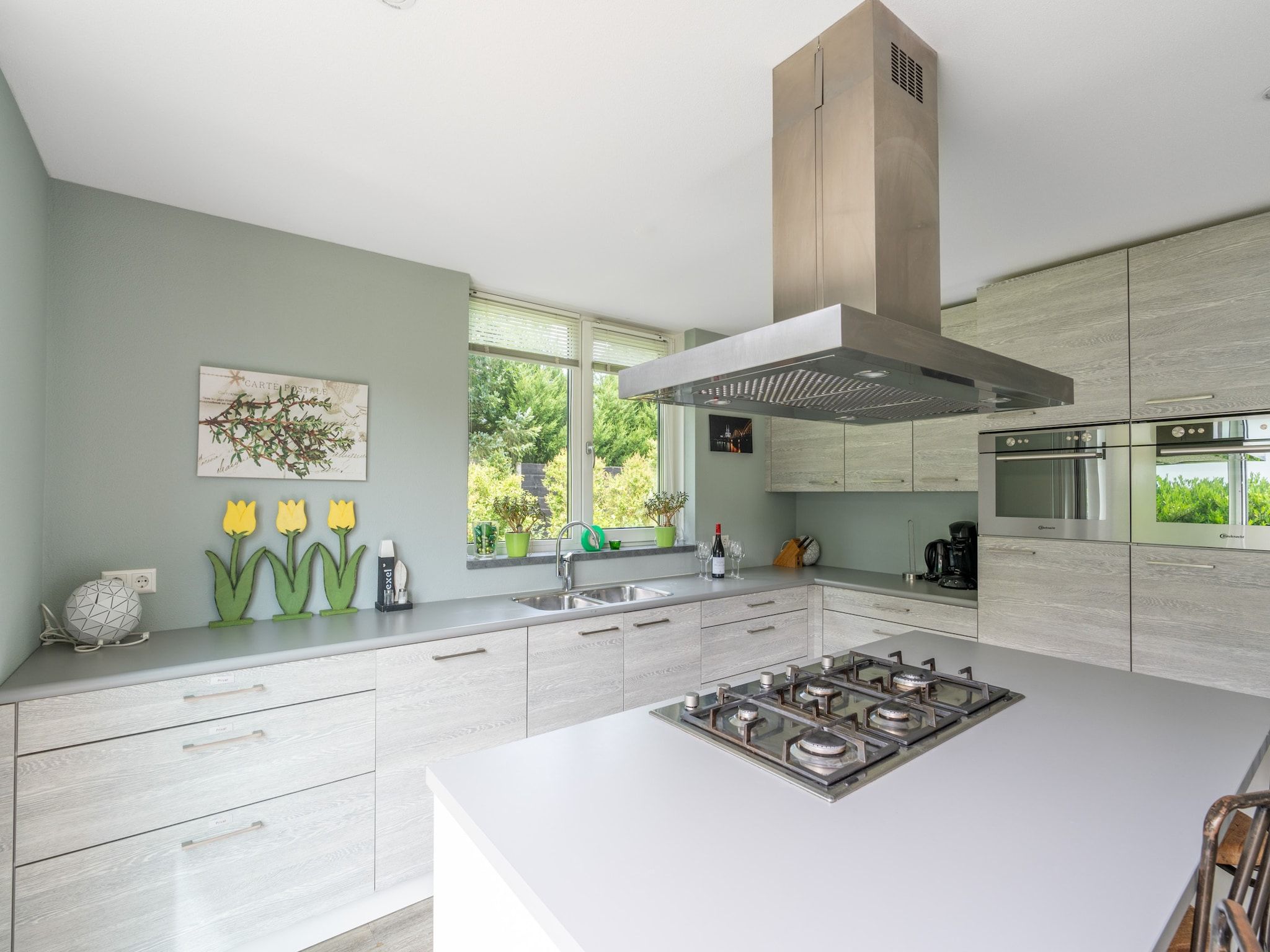 De keuken van Hoogelandt 106F in De Koog