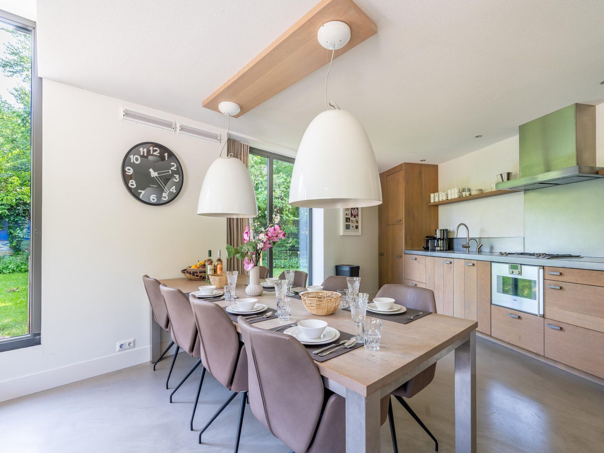 De keuken van Duynzoom 2 in De Koog