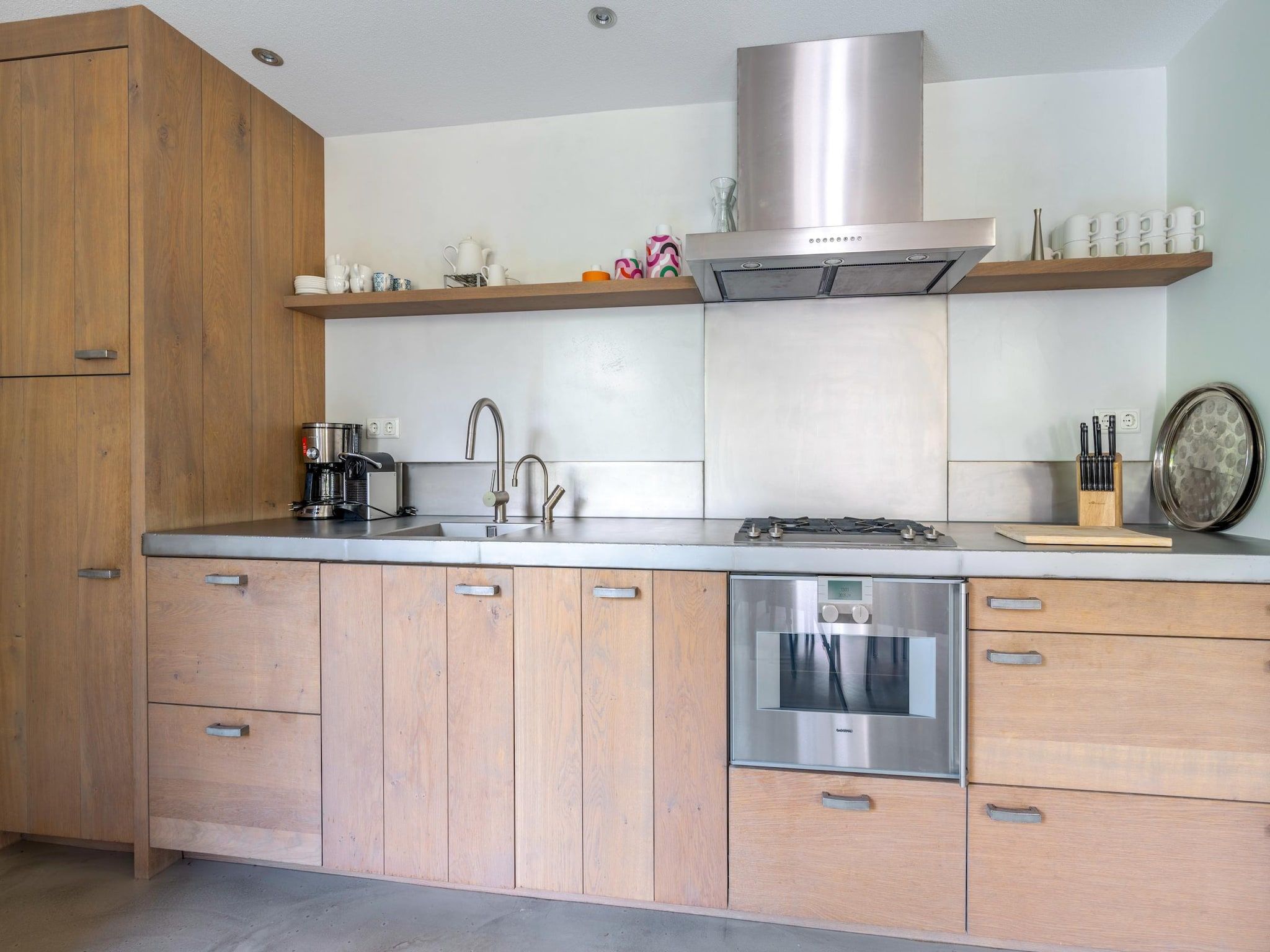 De keuken van Duynzoom 2 in De Koog