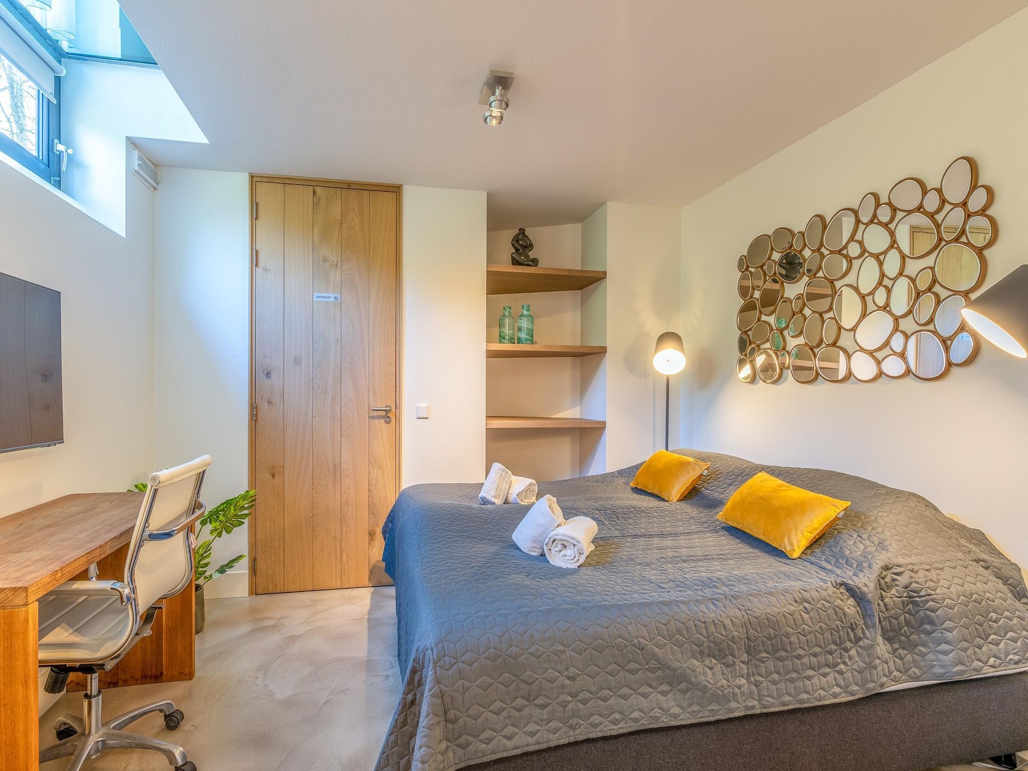 Een slaapkamer van Duynzoom 2 in De Koog