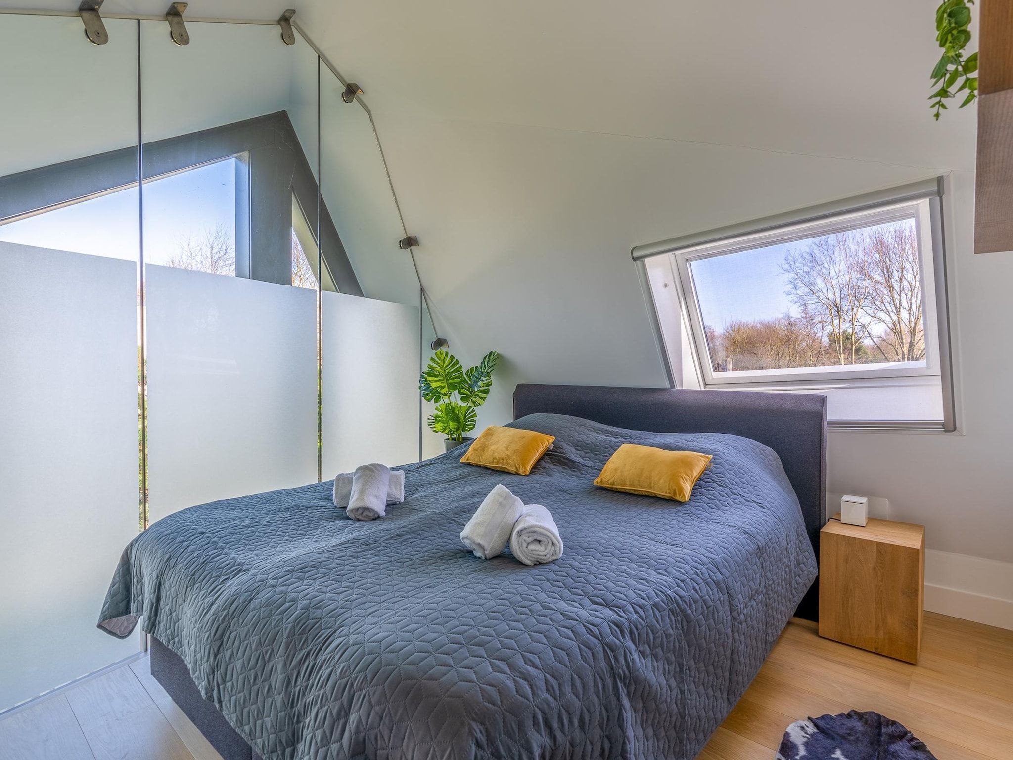 Een slaapkamer van Duynzoom 2 in De Koog