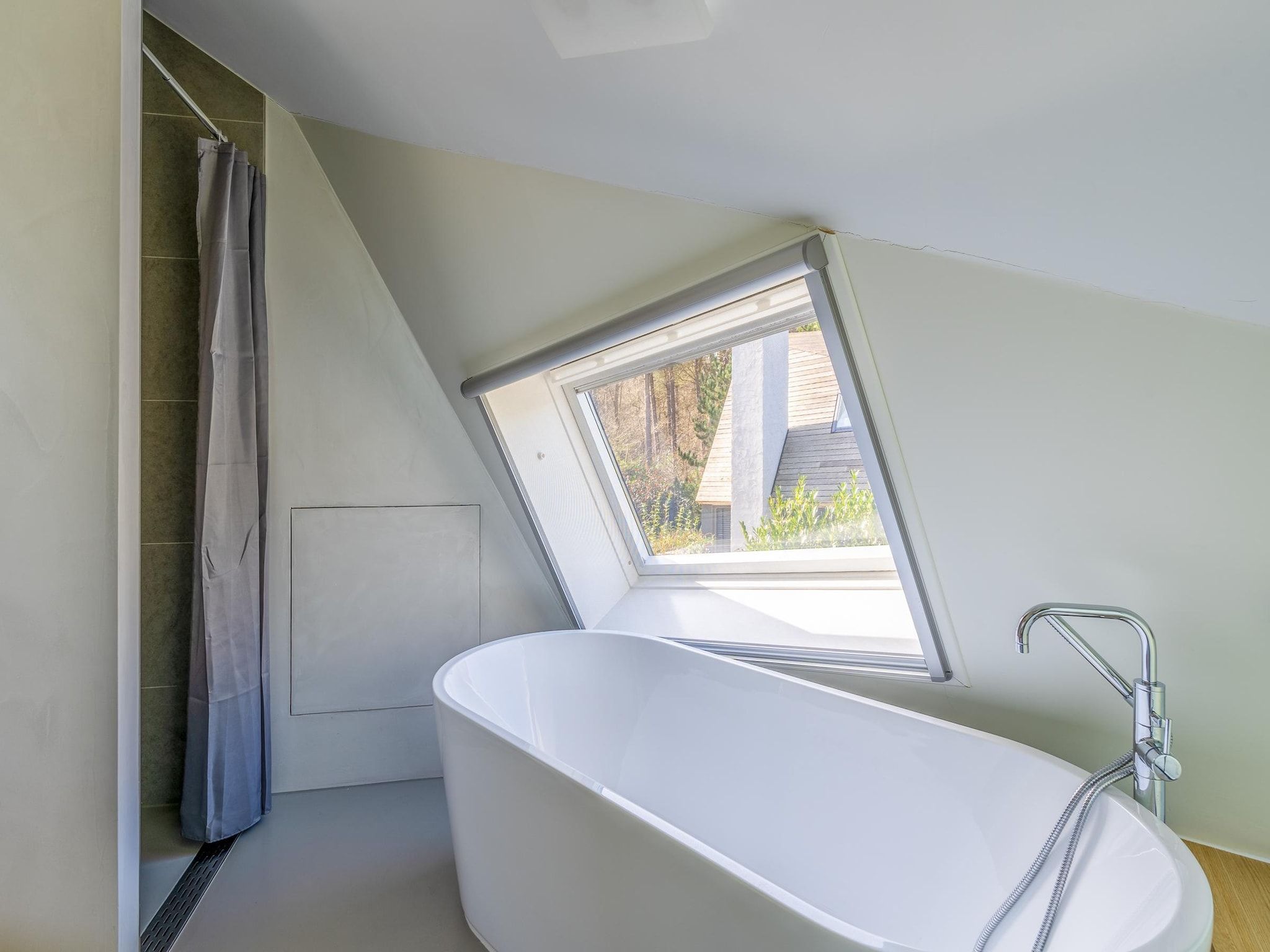 De badkamer van Duynzoom 2 in De Koog