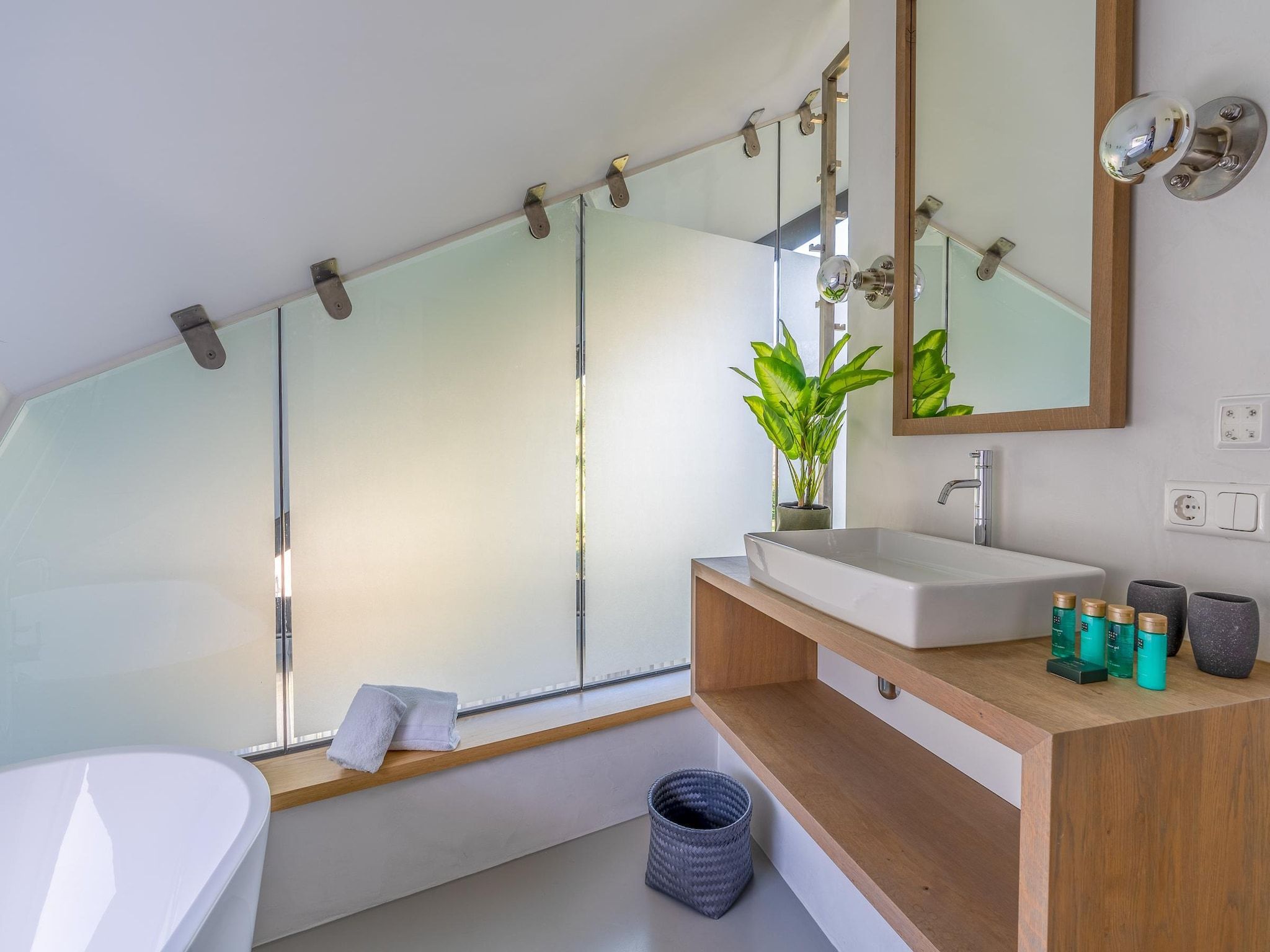 De badkamer van Duynzoom 2 in De Koog