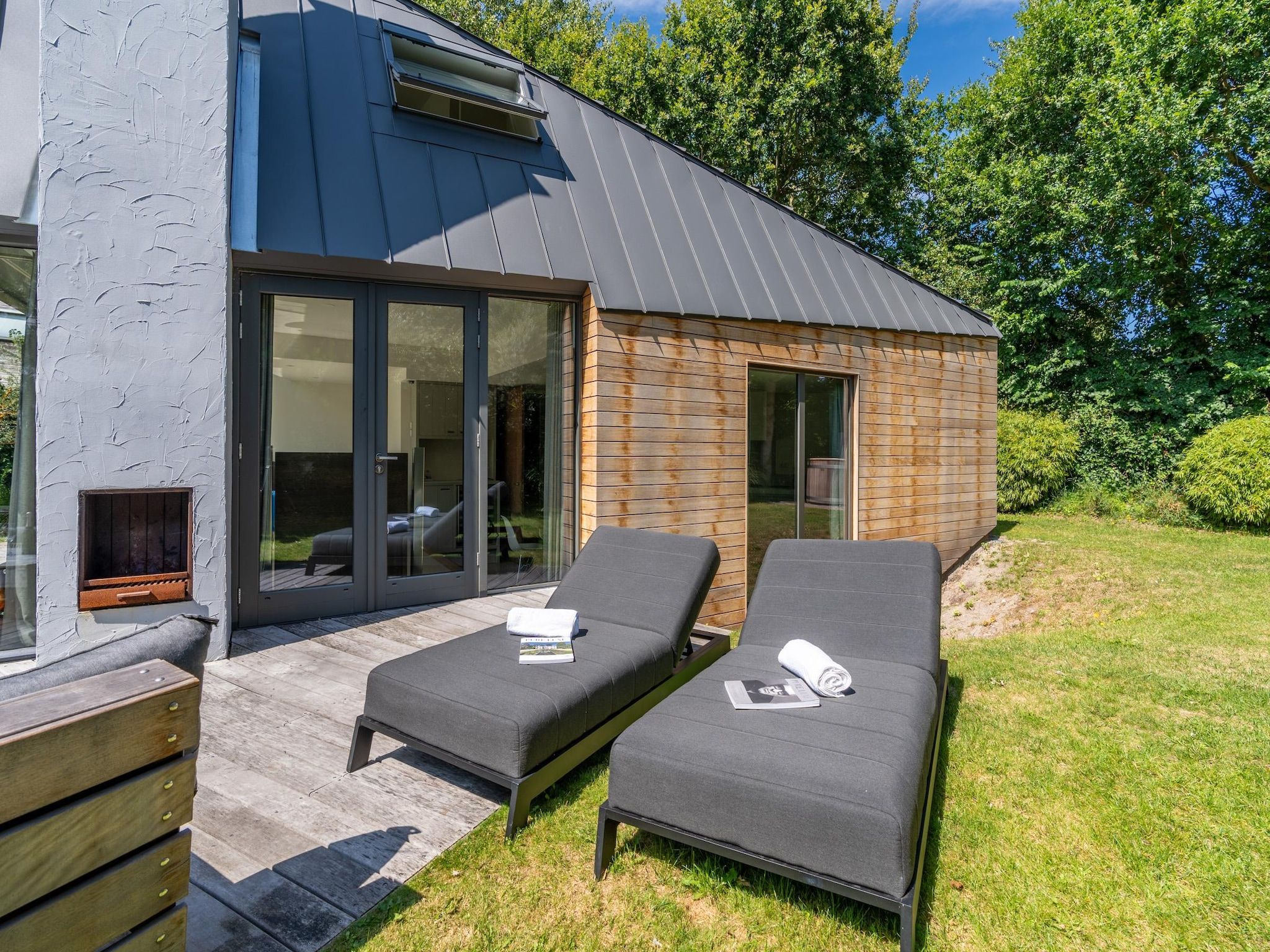 De tuin van Duynzoom 5 in De Koog