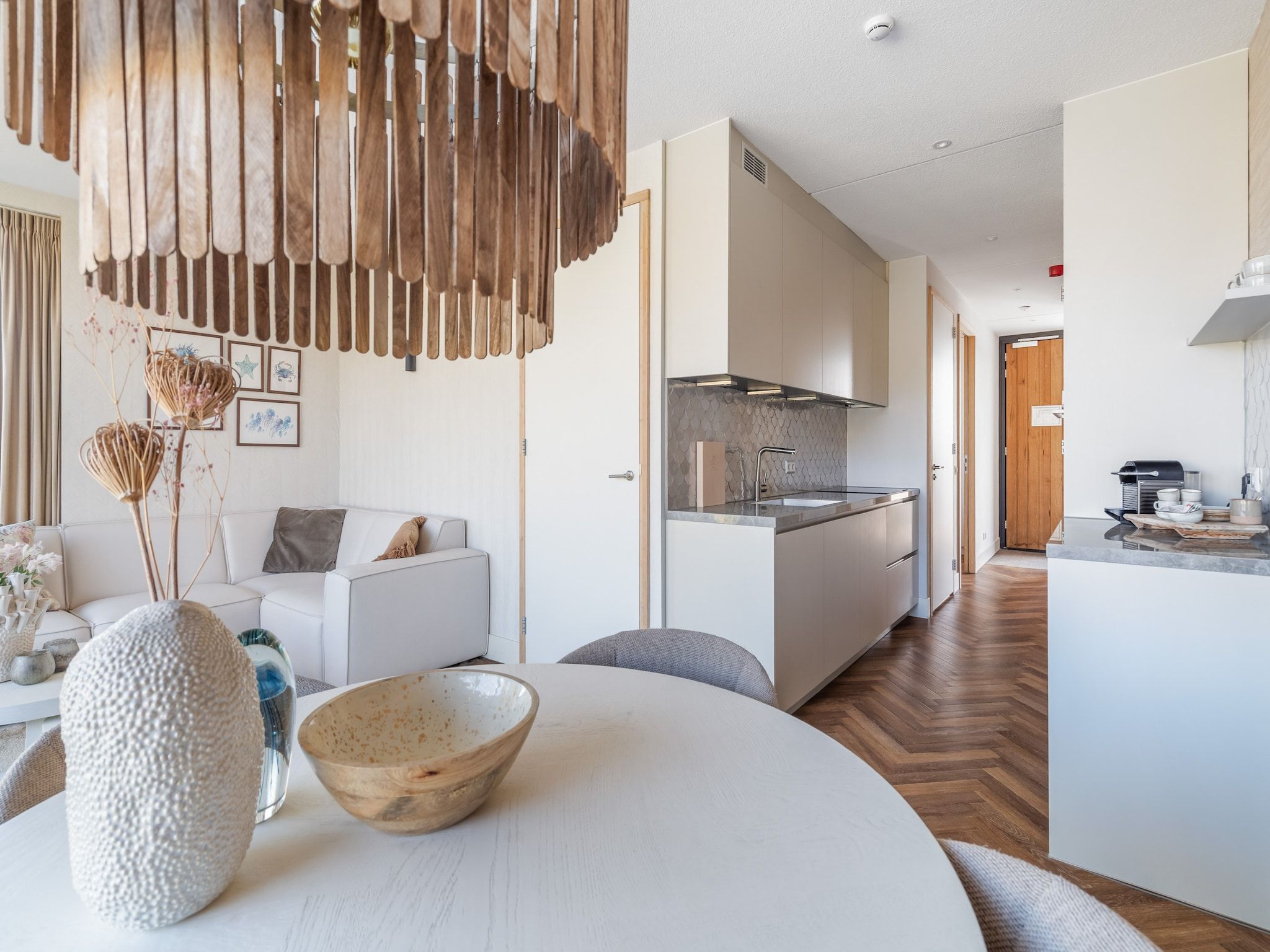 De keuken van Apartment Bries| 4 Persons in Sint Maartenszee